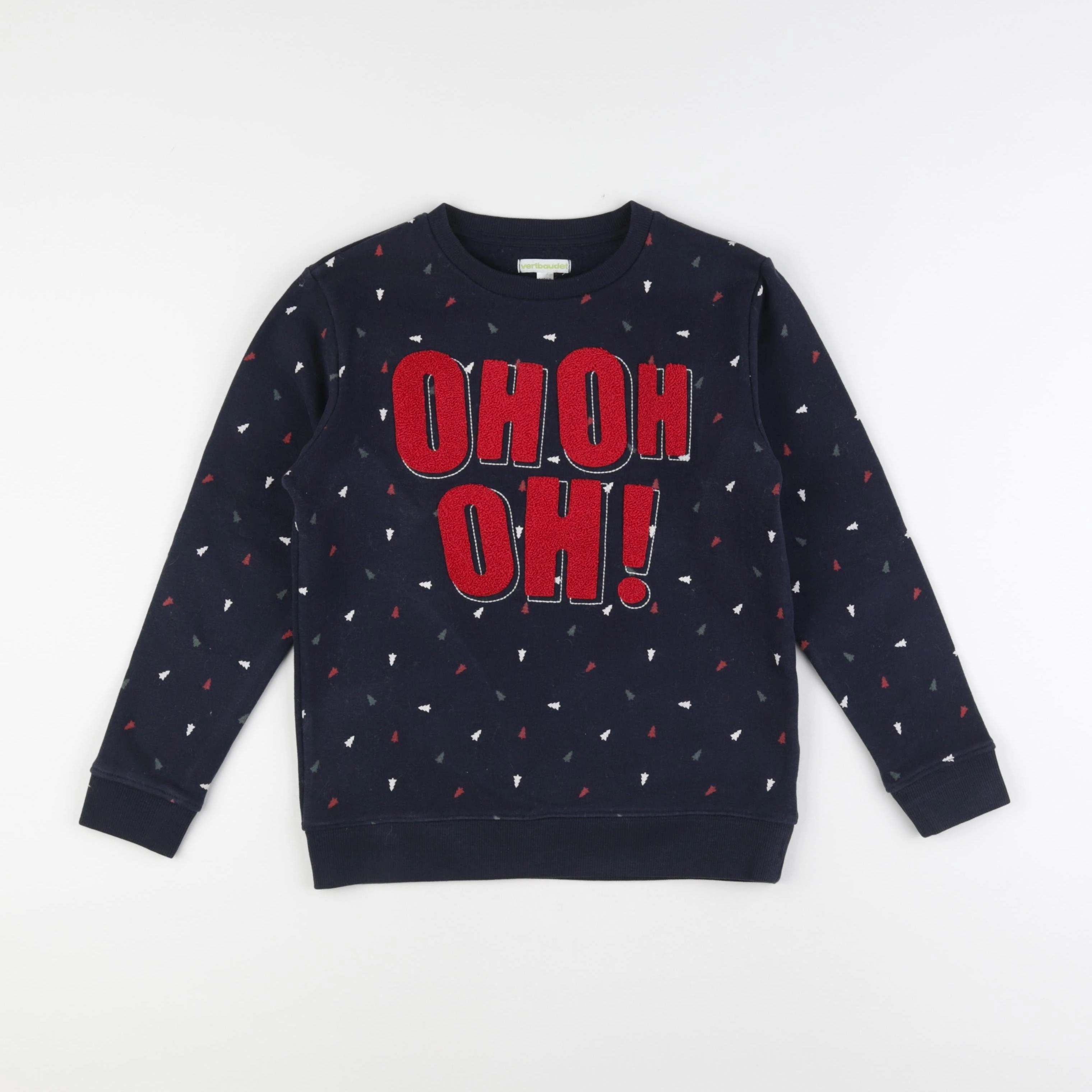 Vertbaudet - sweat bleu - 10 ans
