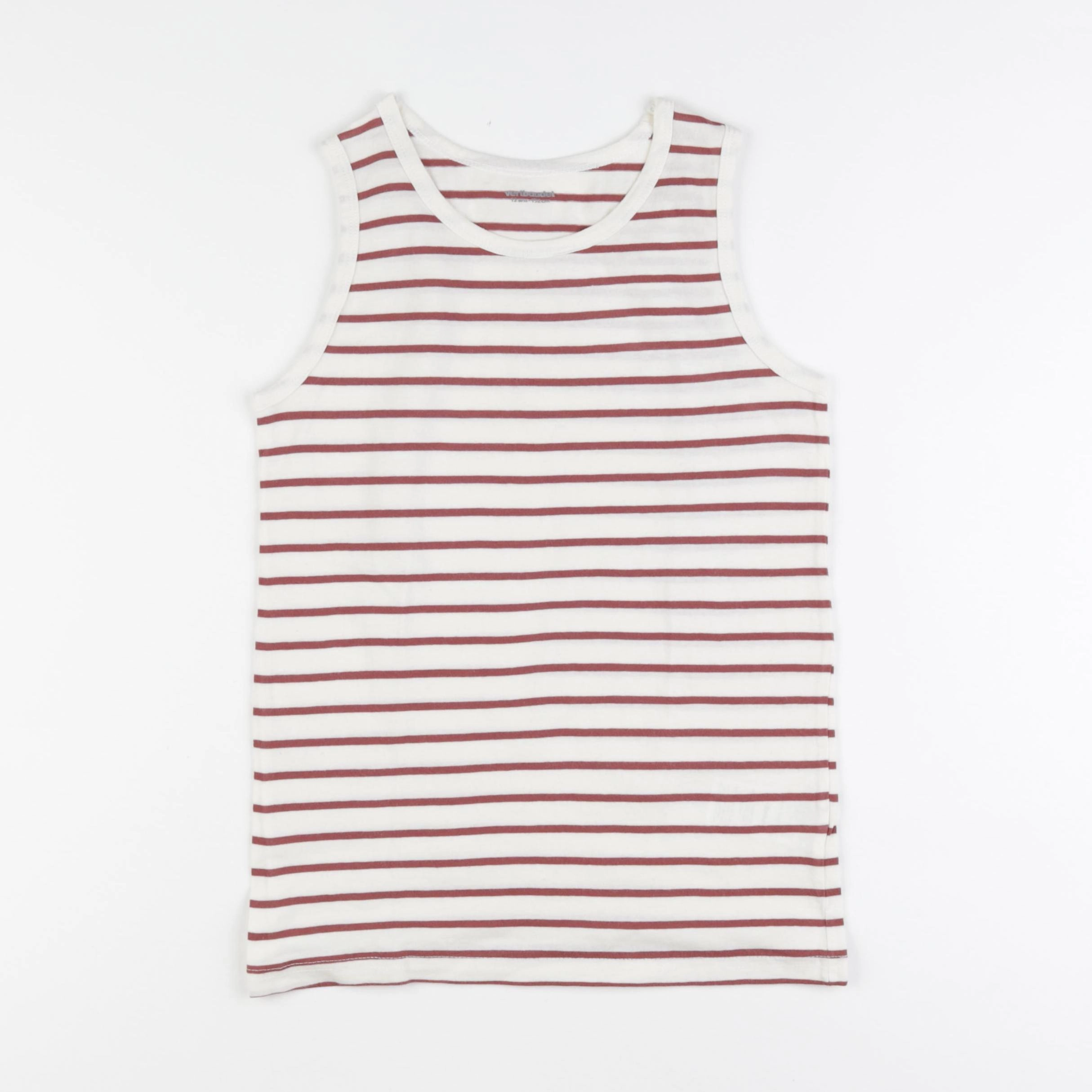 Vertbaudet - débardeur beige - 12 ans