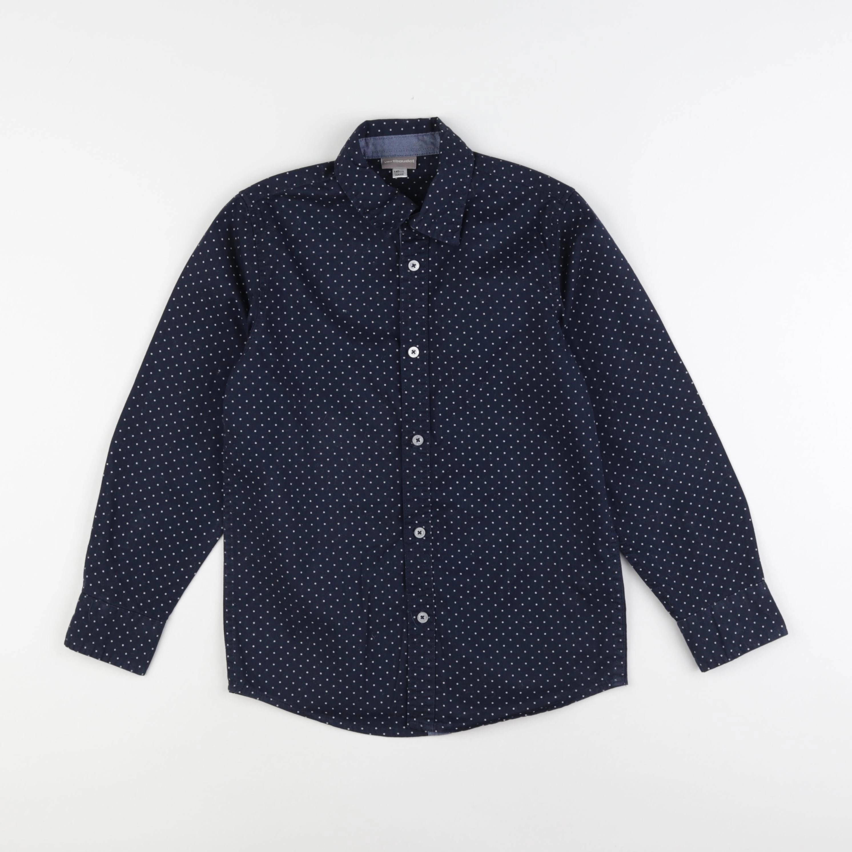 Vertbaudet - chemise bleu - 10 ans