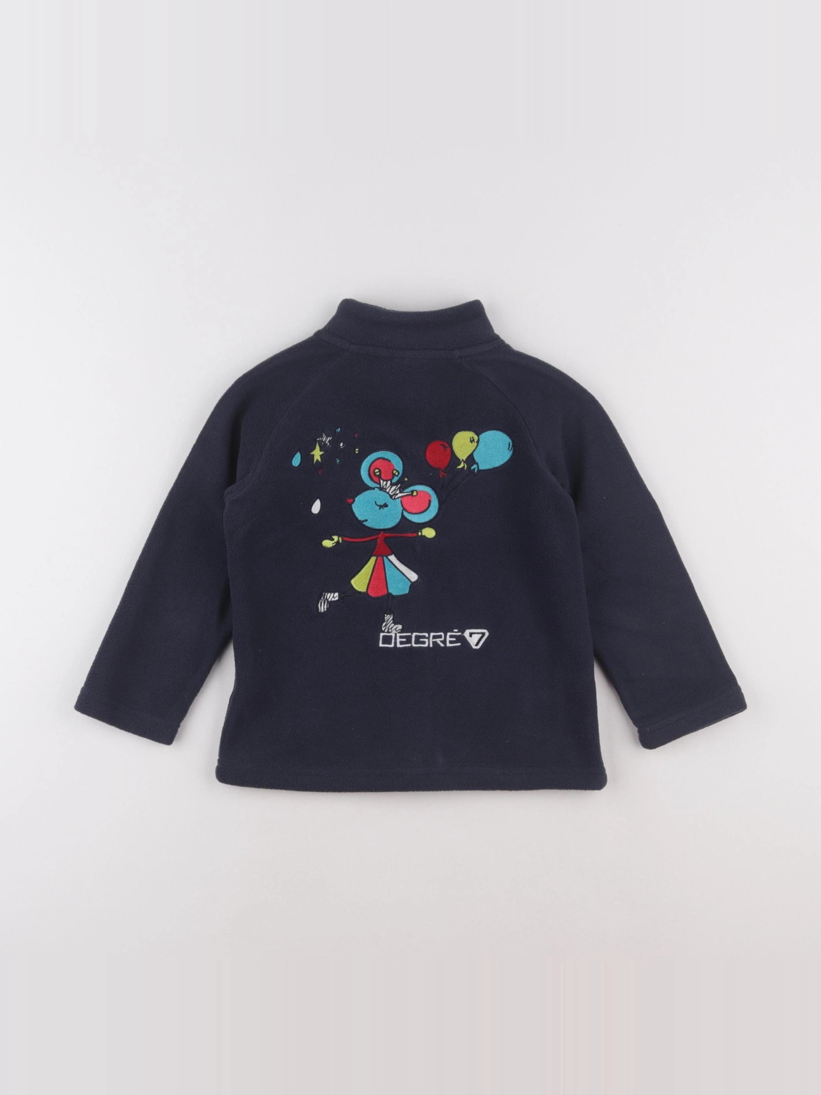 Degré 7 - polaire bleu - 4 ans
