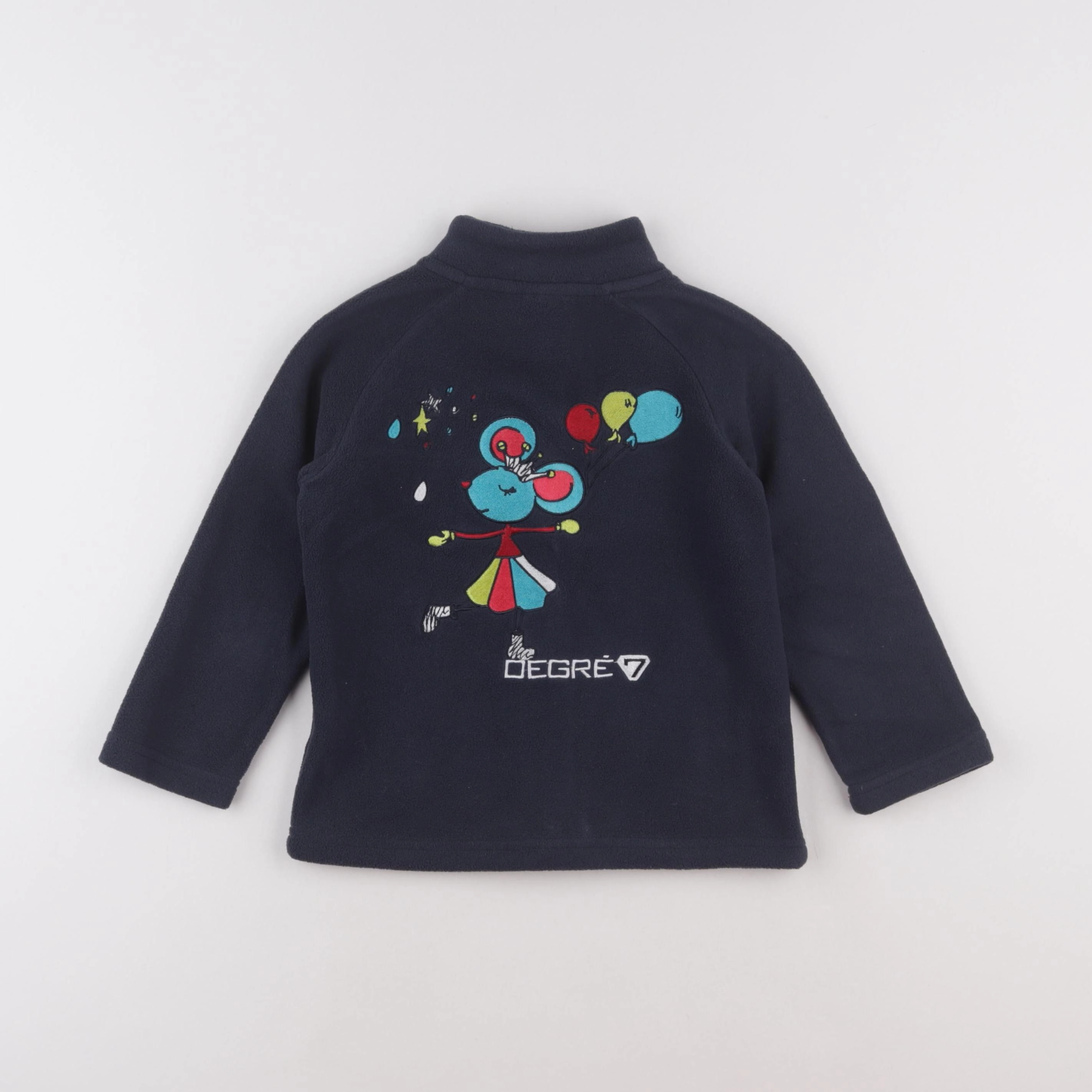 Degré 7 - polaire bleu - 4 ans
