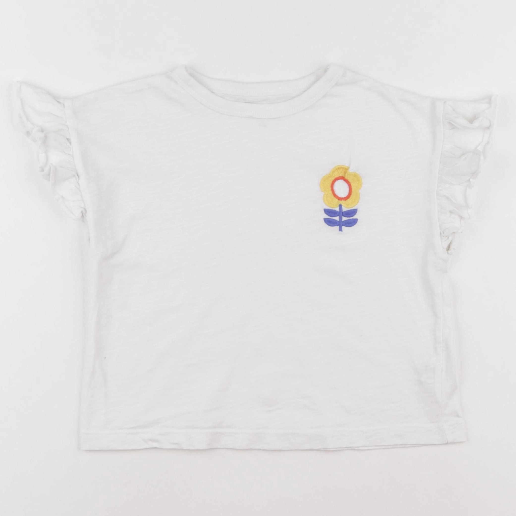 Monoprix - tee-shirt blanc - 8 ans