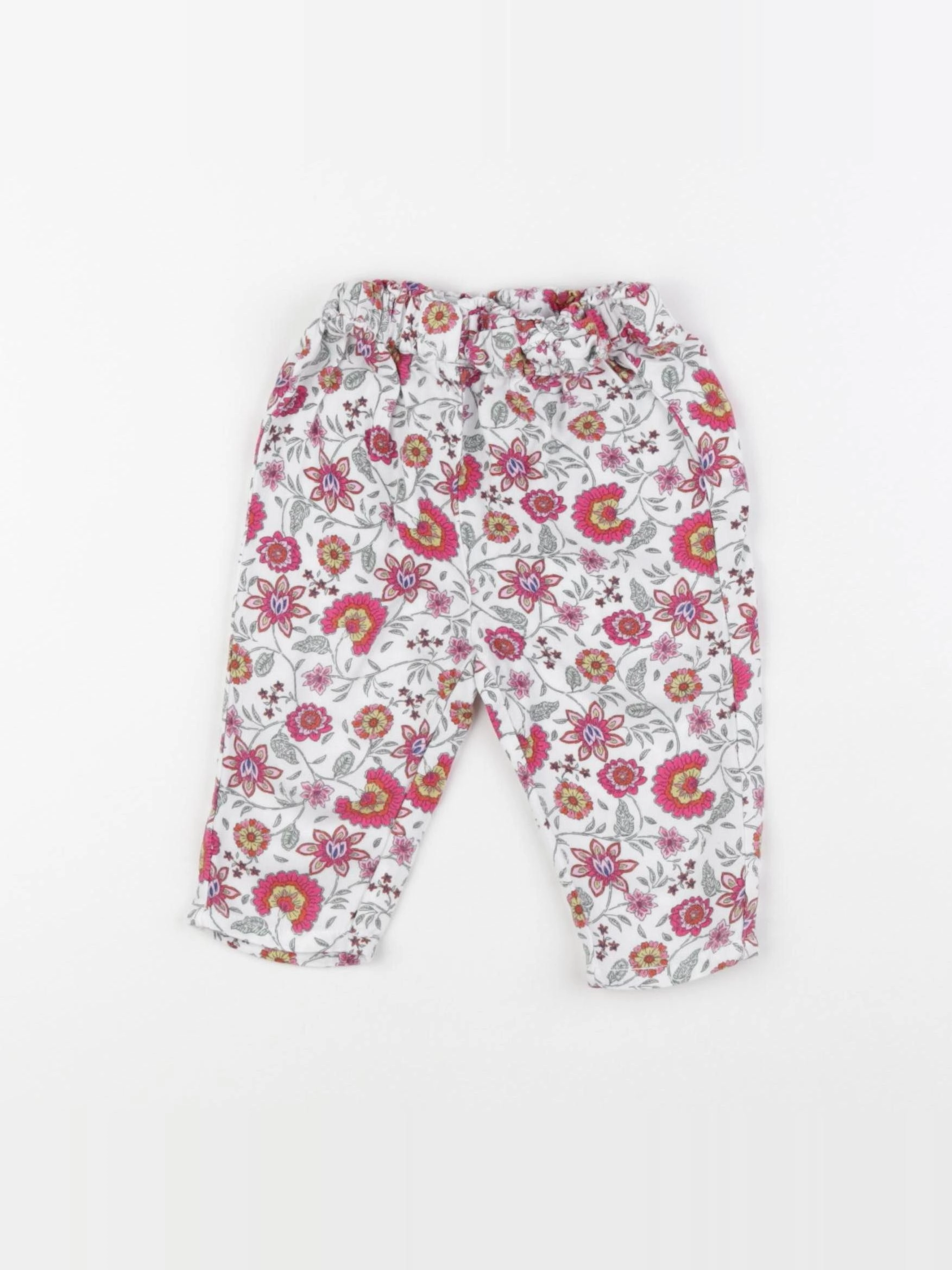 Vertbaudet - pantalon multicolore - 9 mois