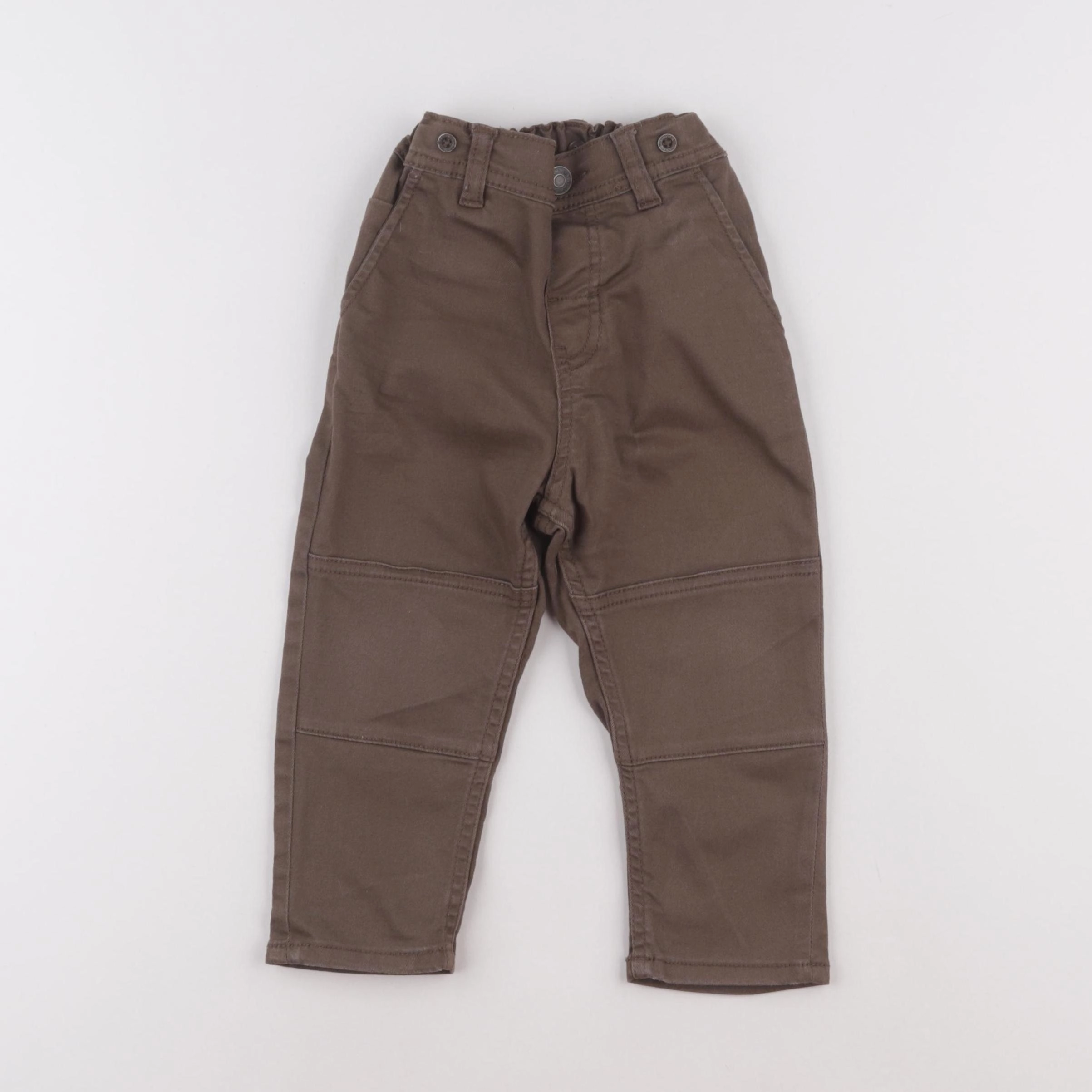 H&M - pantalon marron - 12/18 mois