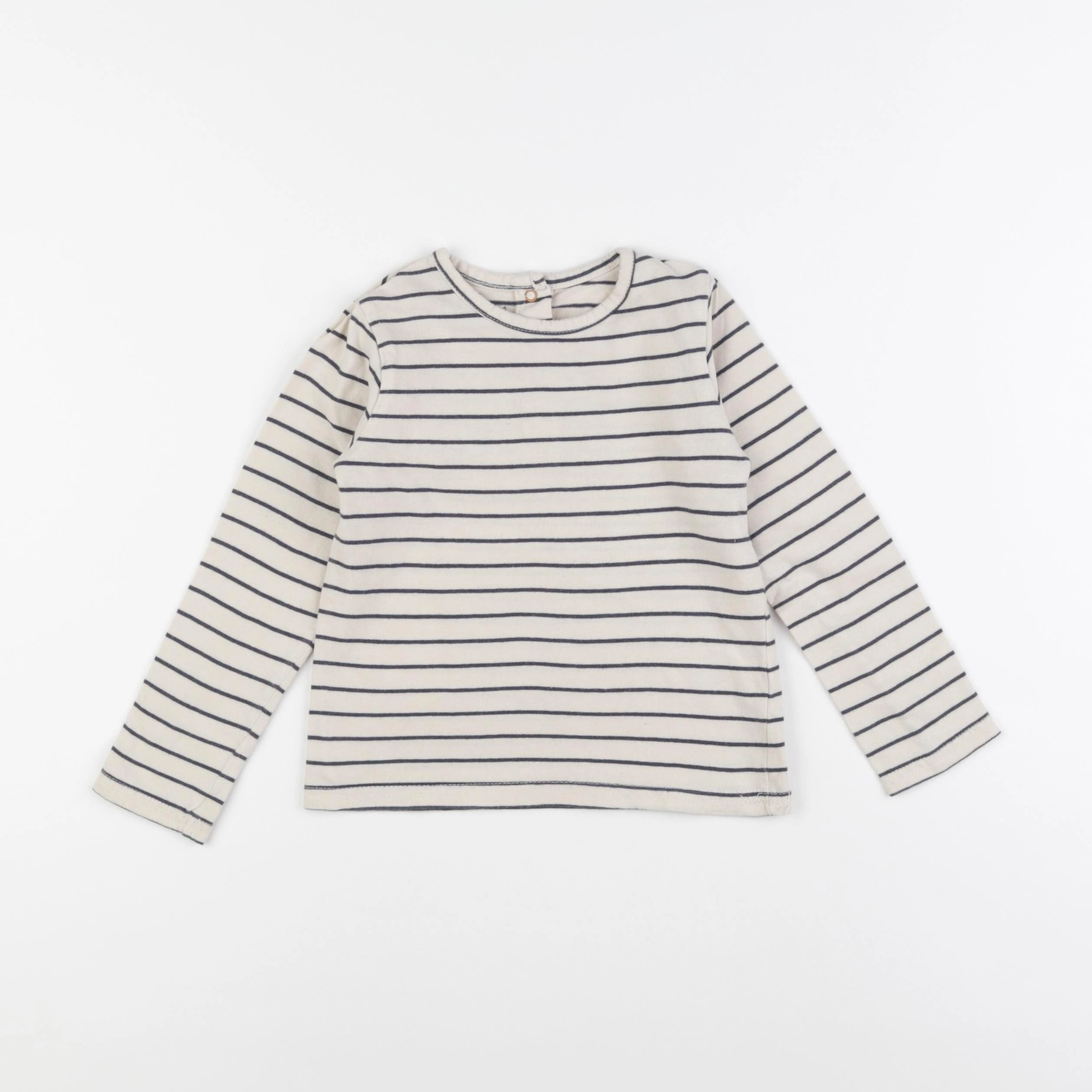Vertbaudet - tee-shirt beige - 3 ans