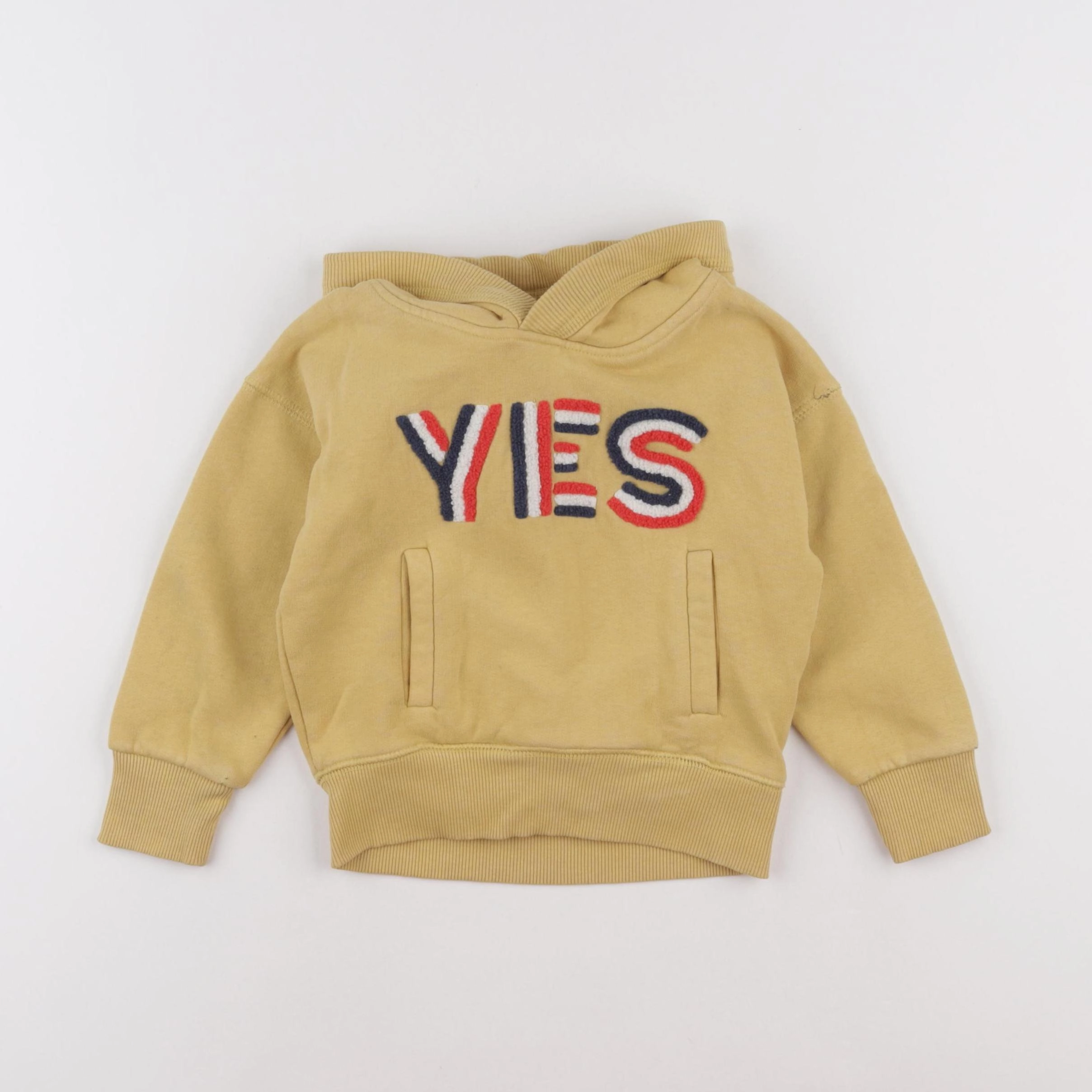 Tape à l'oeil - sweat jaune - 2 ans