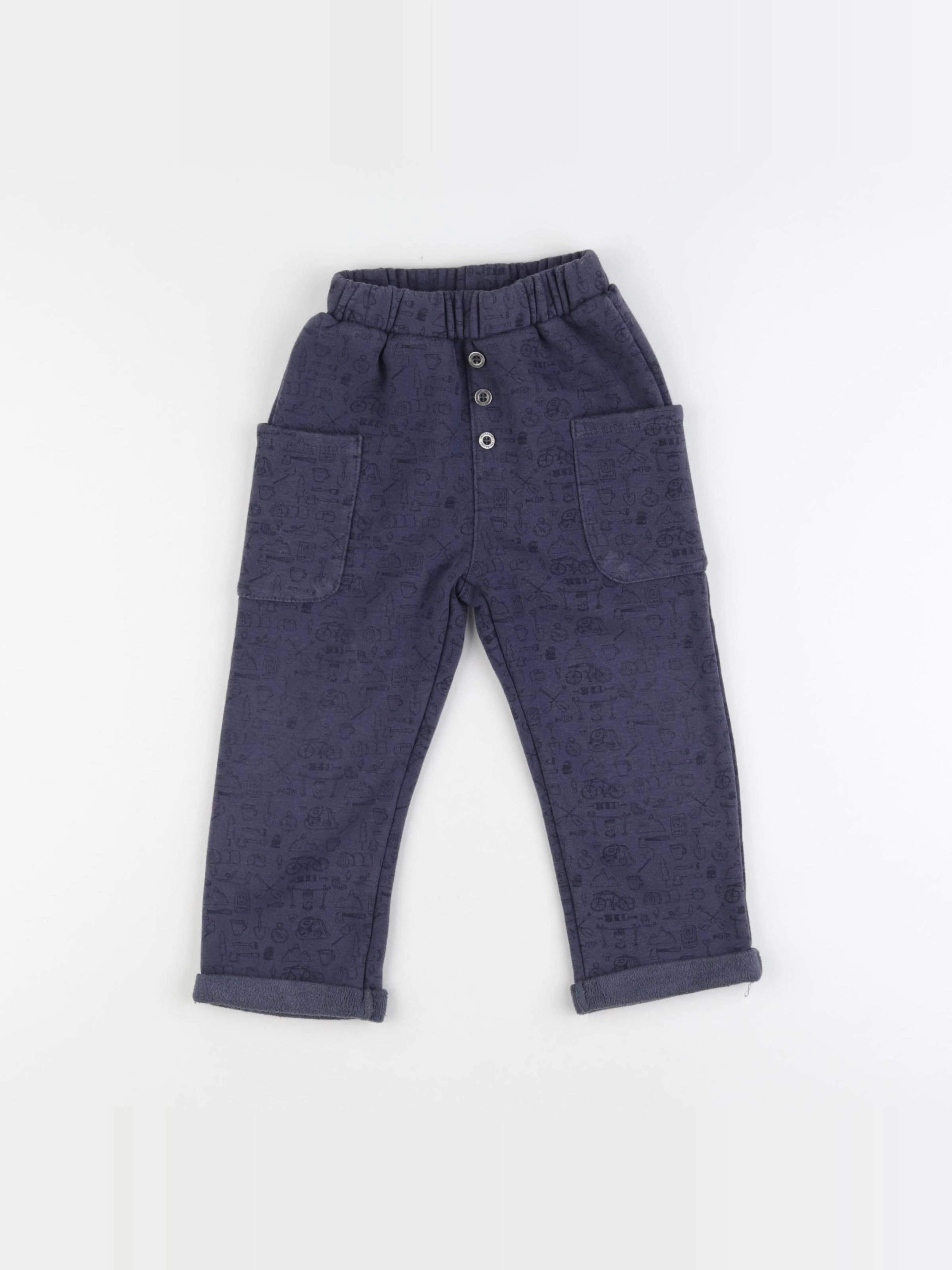 Vertbaudet - jogging bleu - 3 ans