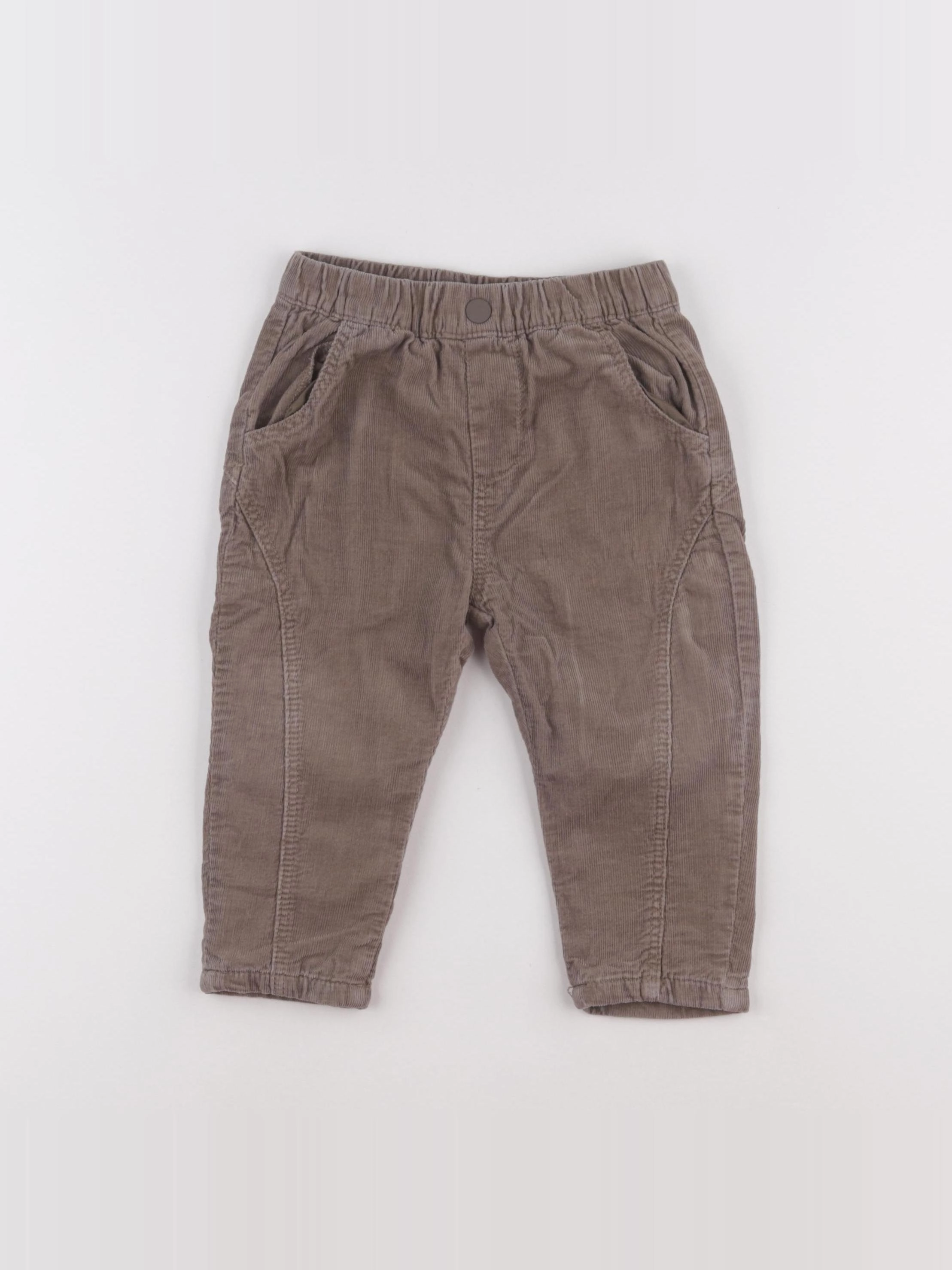 Zara - pantalon doublé marron - 18/24 mois