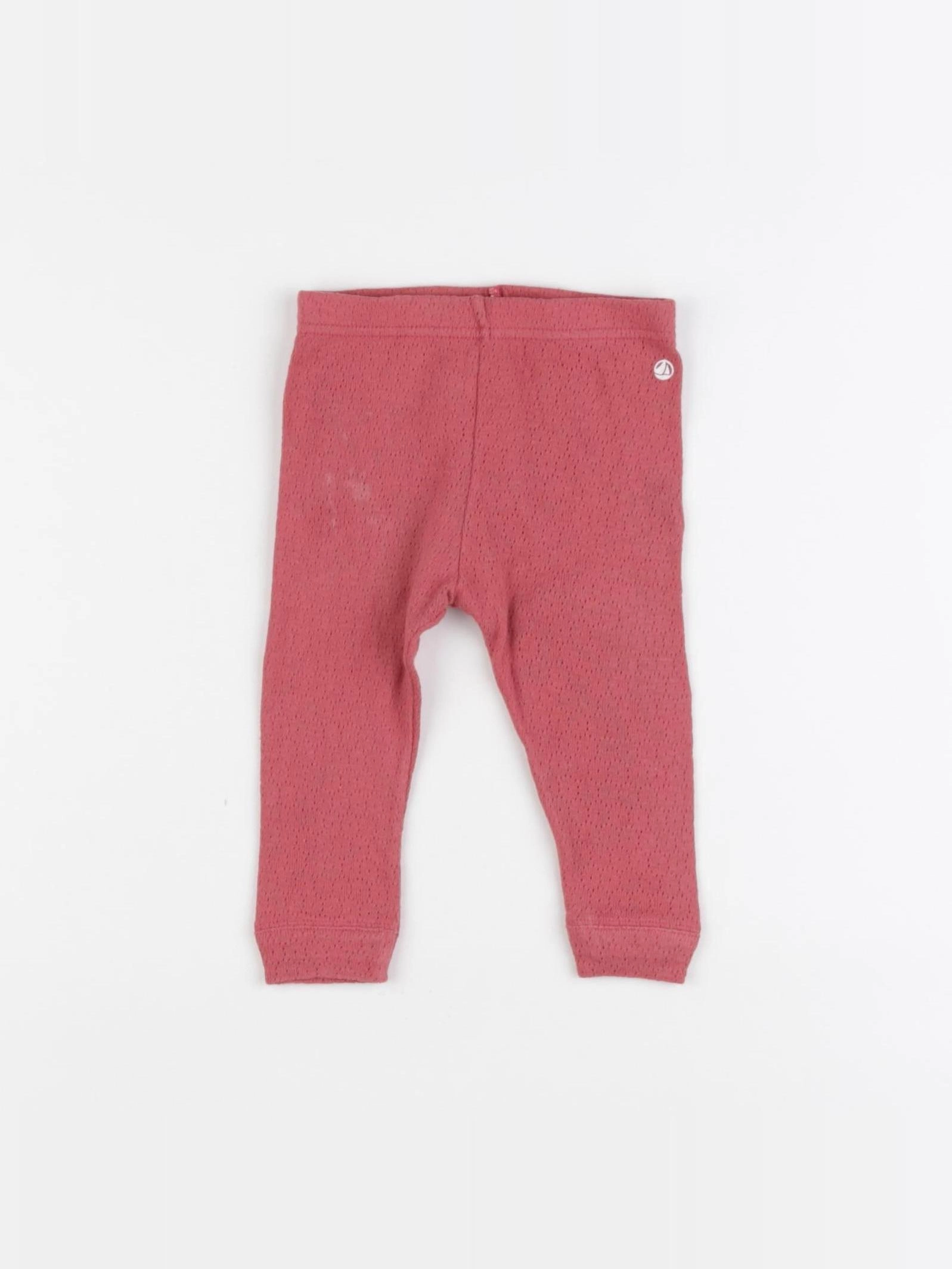 Petit Bateau - legging rose - 6 mois