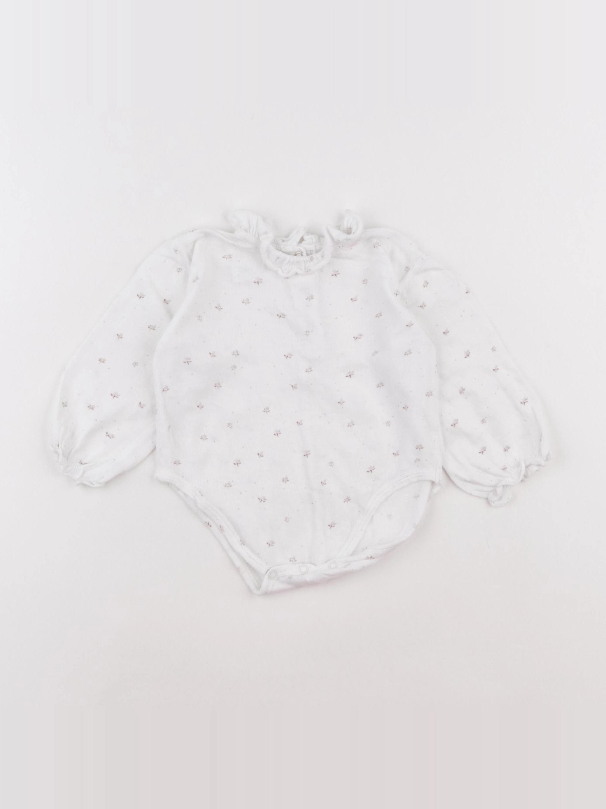 Zara - combinaison blanc - 6/9 mois