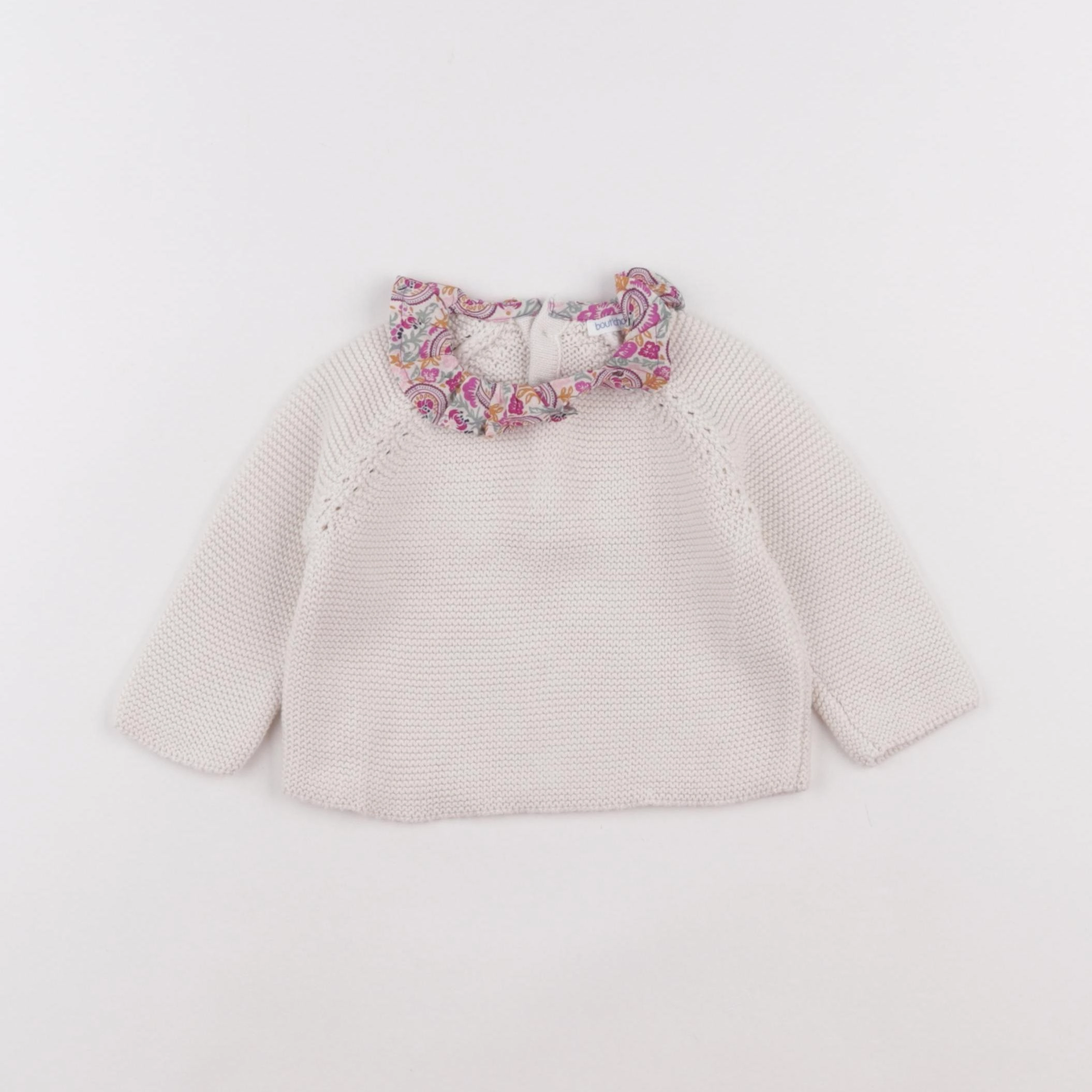 Boutchou - pull beige - 6 mois