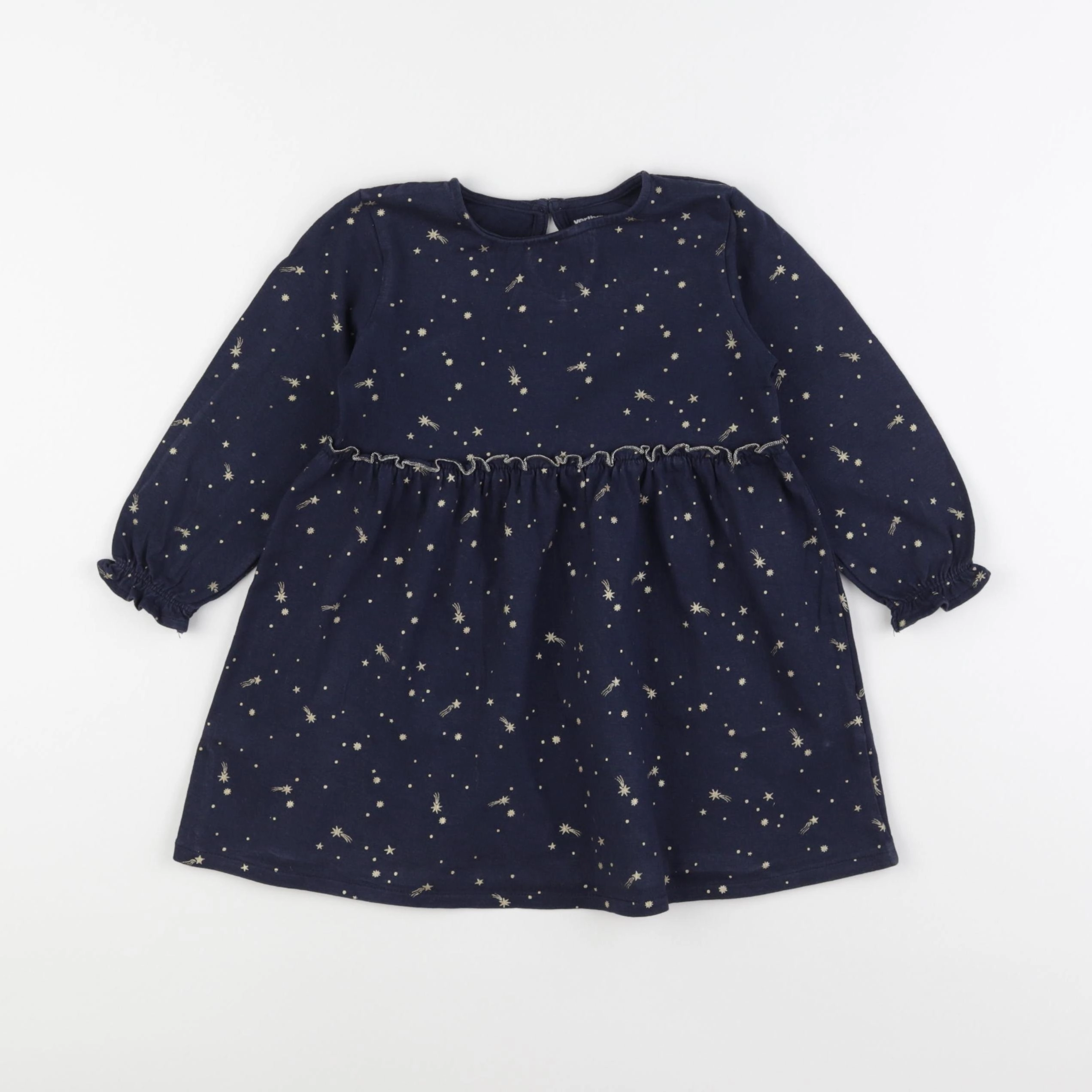 Vertbaudet - robe bleu - 3 ans