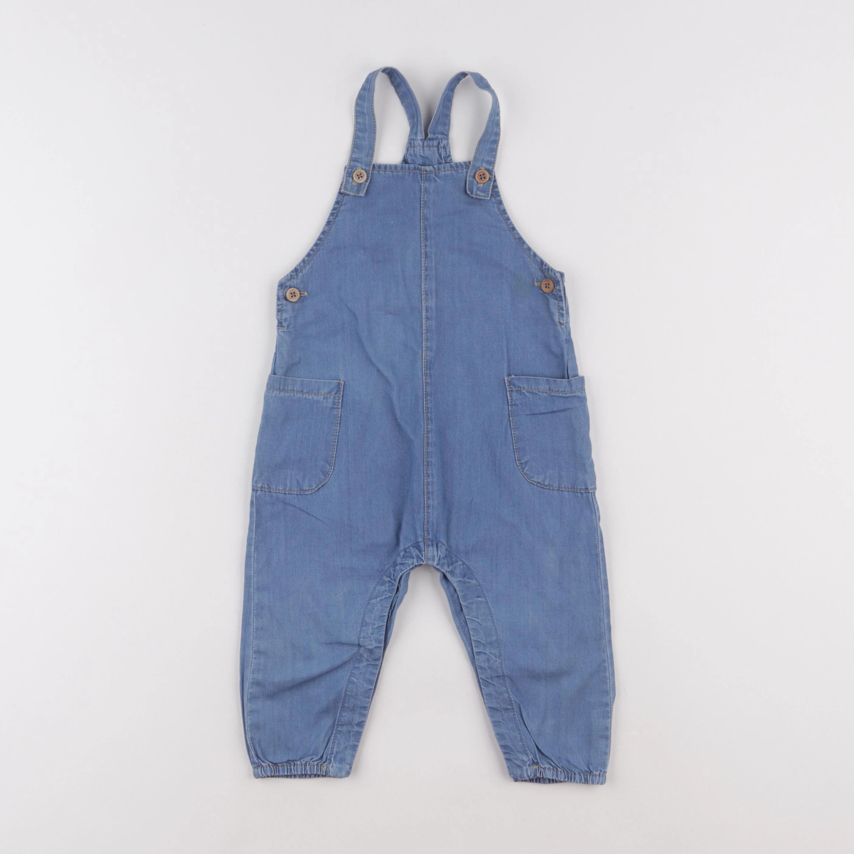 Zara - combinaison bleu - 6/9 mois