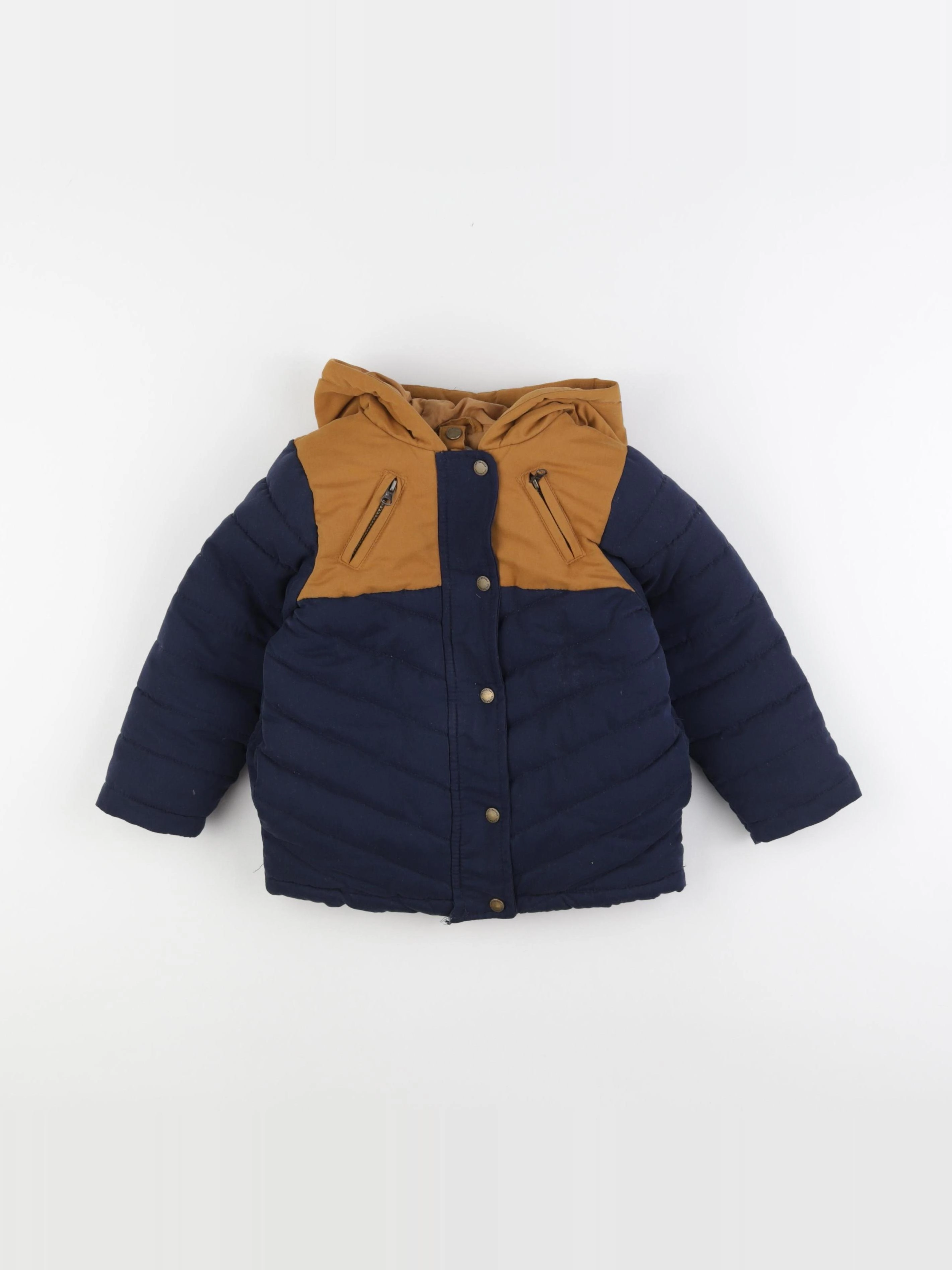 Vertbaudet - doudoune bleu - 3 ans