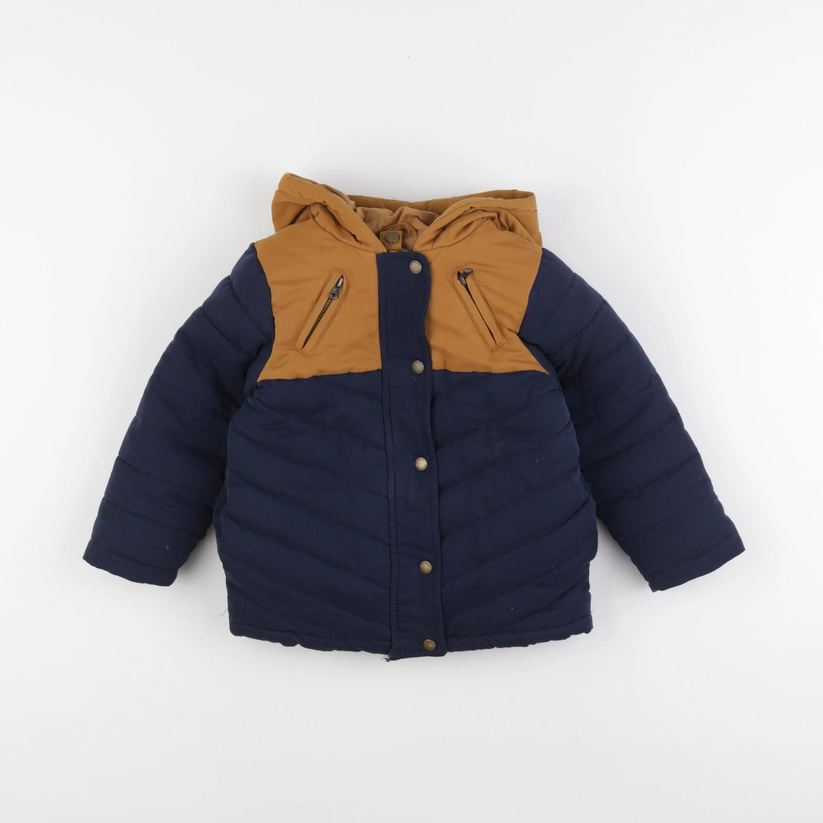 Vertbaudet - doudoune bleu - 3 ans