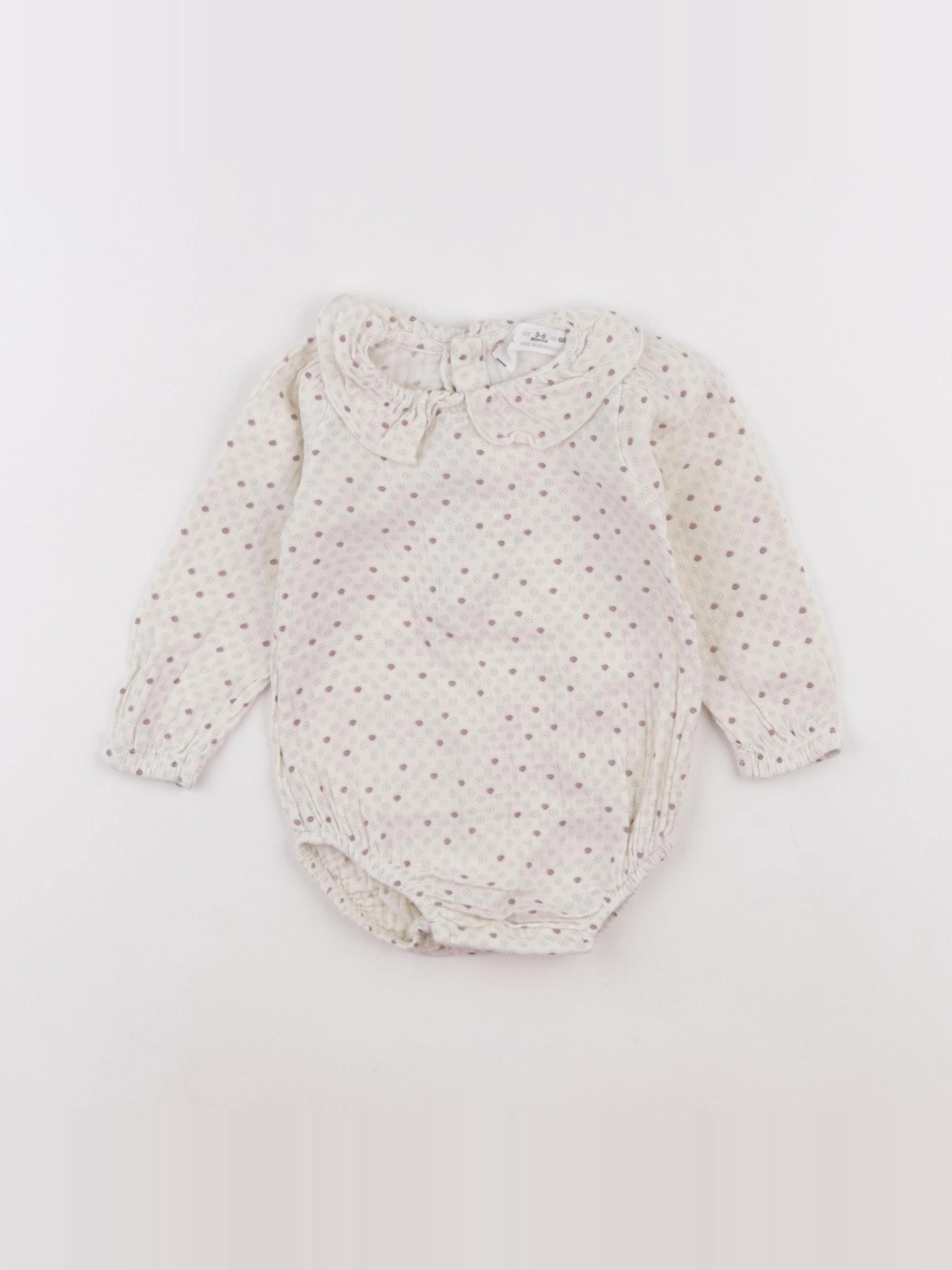 Zara - combinaison beige - 3/6 mois