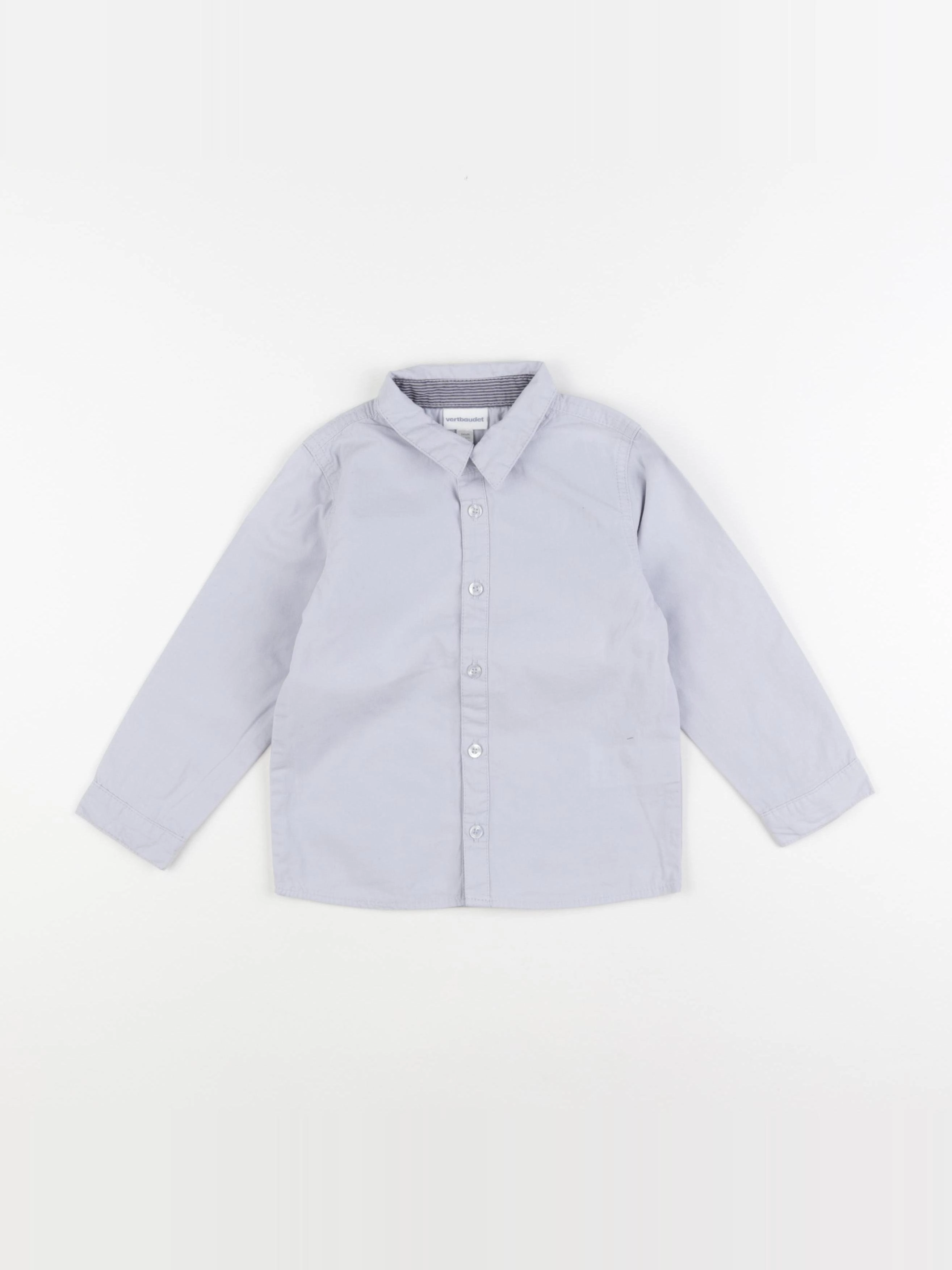 Vertbaudet - chemise bleu - 3 ans