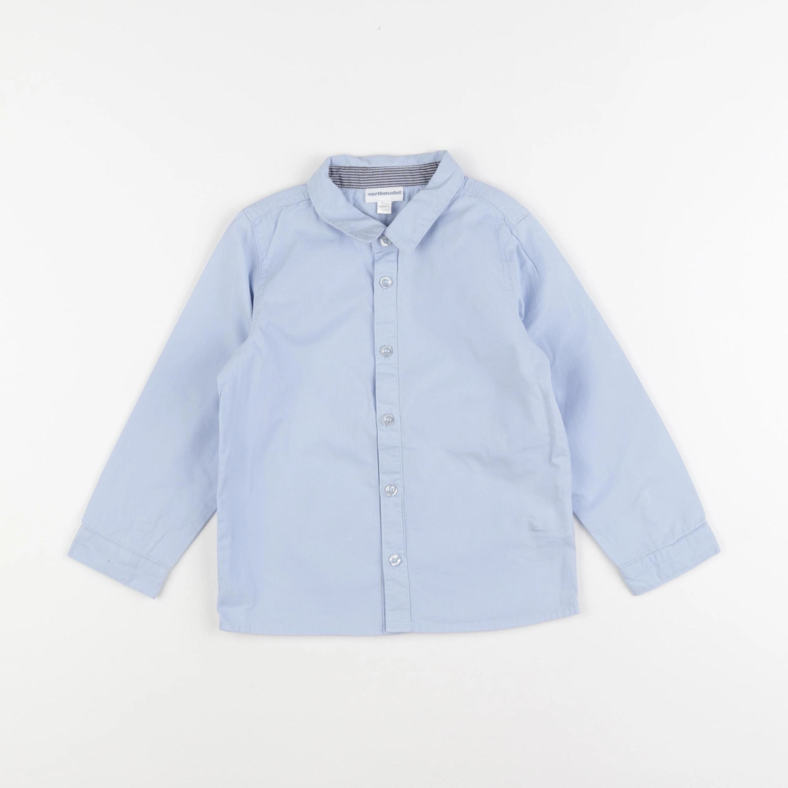 Vertbaudet - chemise bleu - 3 ans