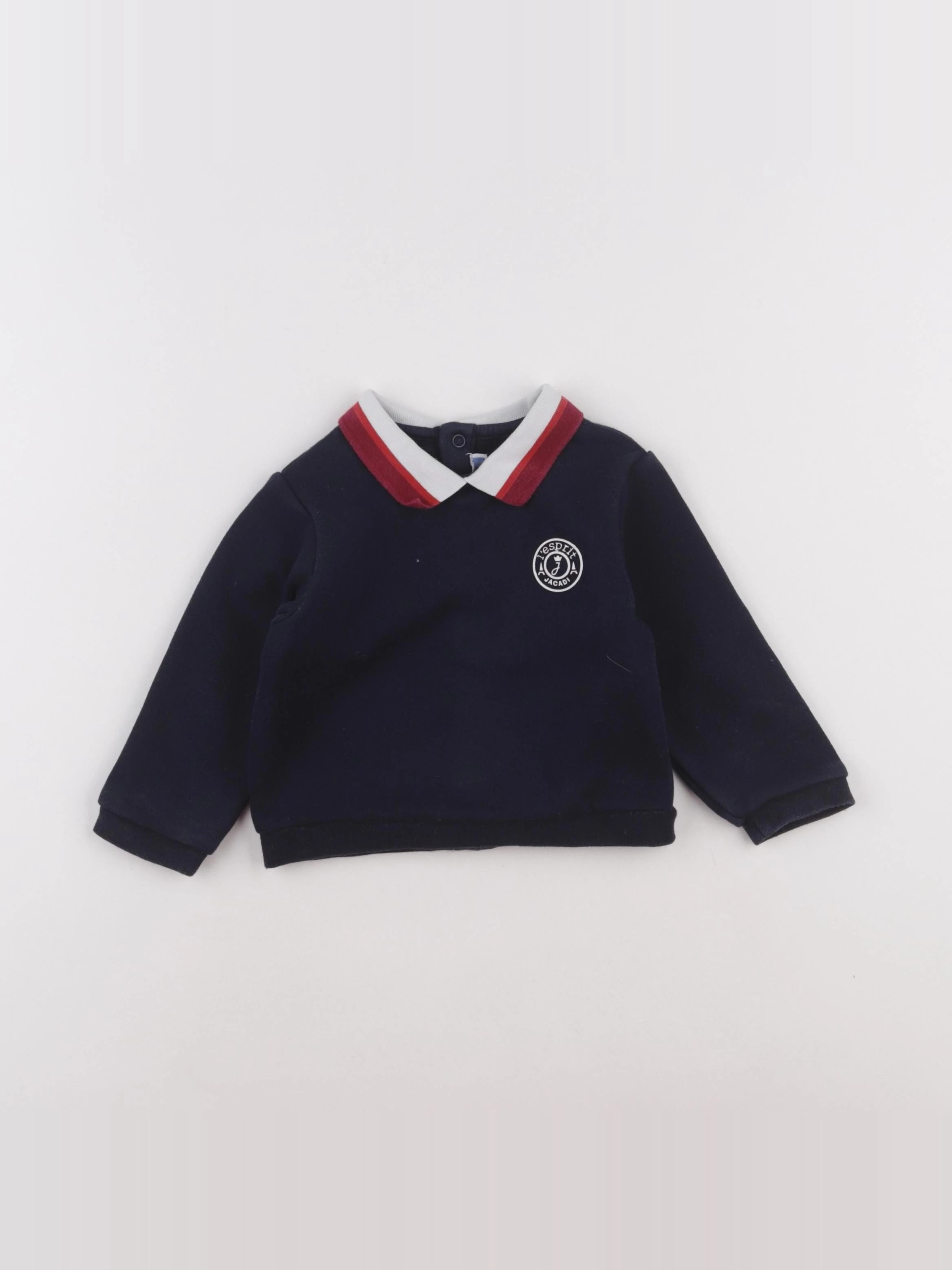 Jacadi - sweat bleu - 12 ans
