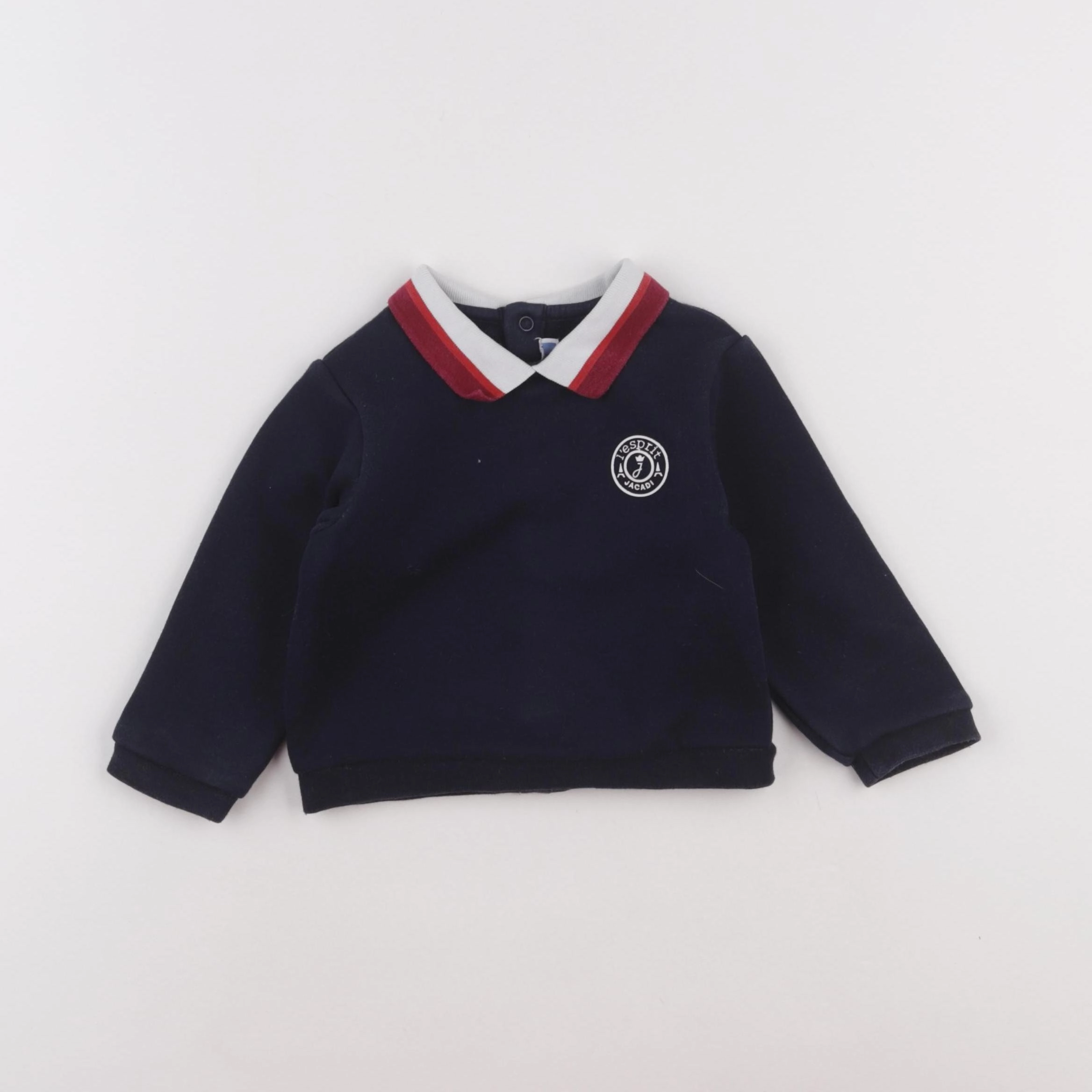 Jacadi - sweat bleu - 12 ans