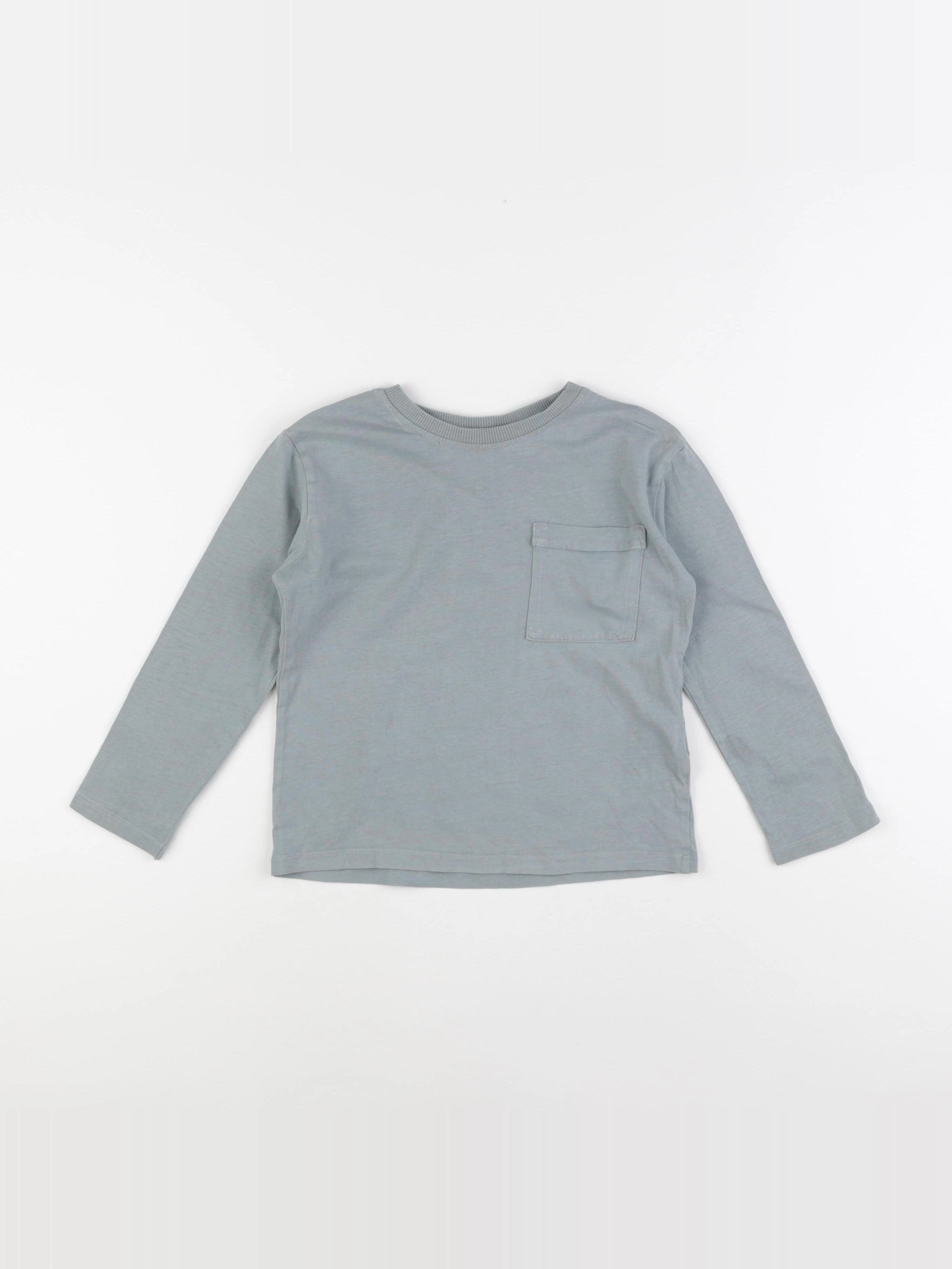 Zara - tee-shirt bleu - 3/4 ans