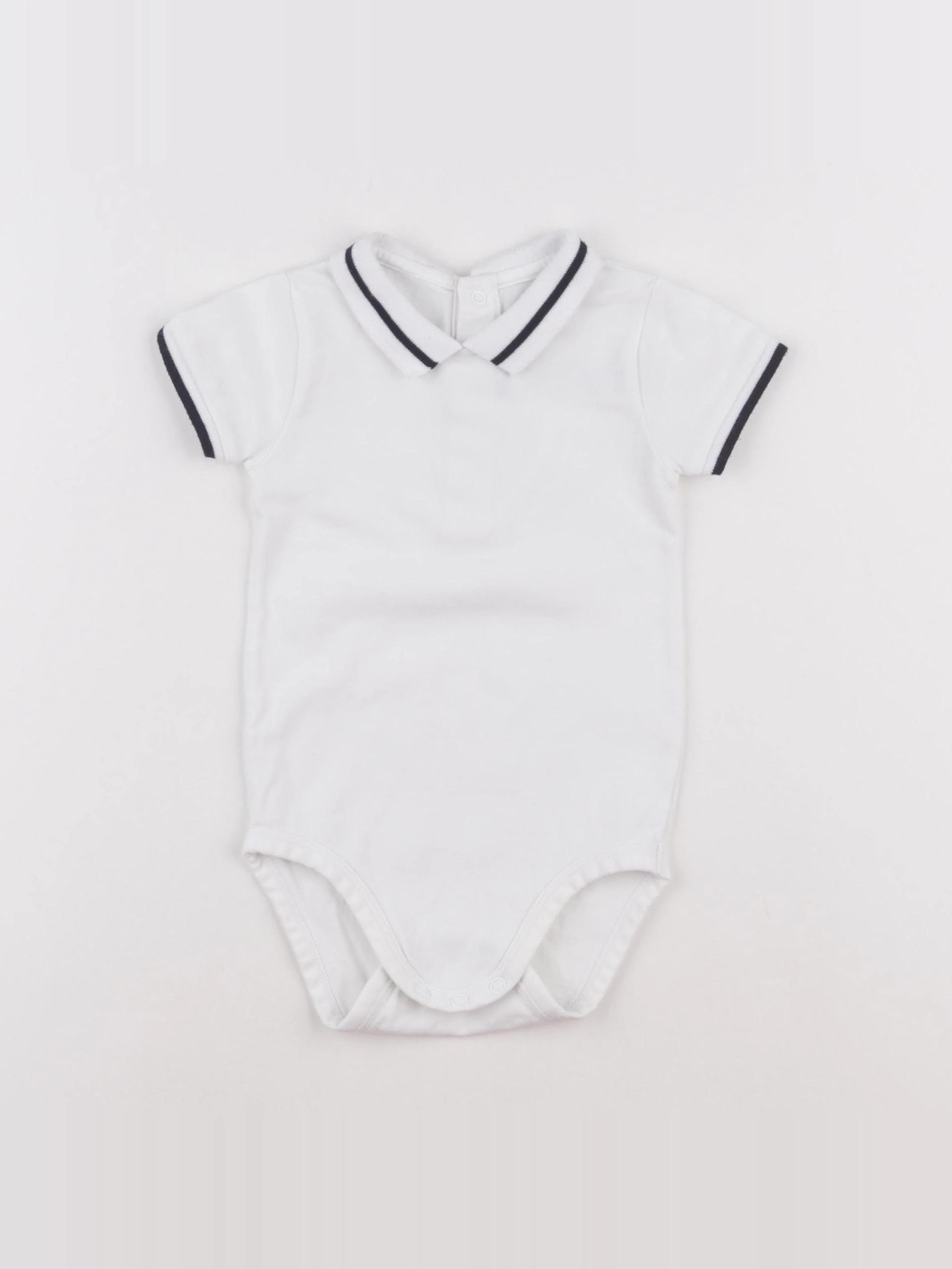 Jacadi - body à col blanc - 18 mois