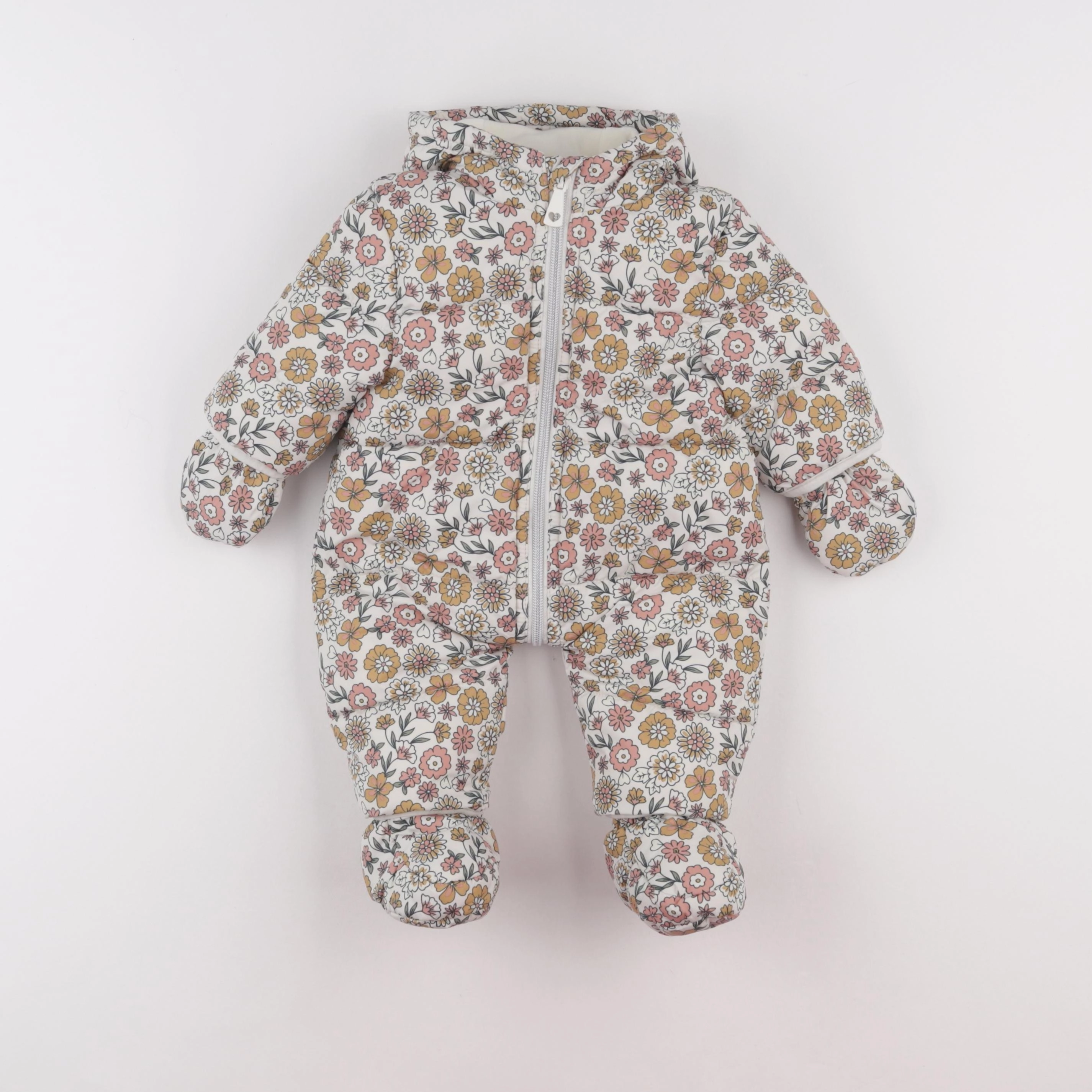 Vertbaudet - combi-pilote multicolore - 1 mois