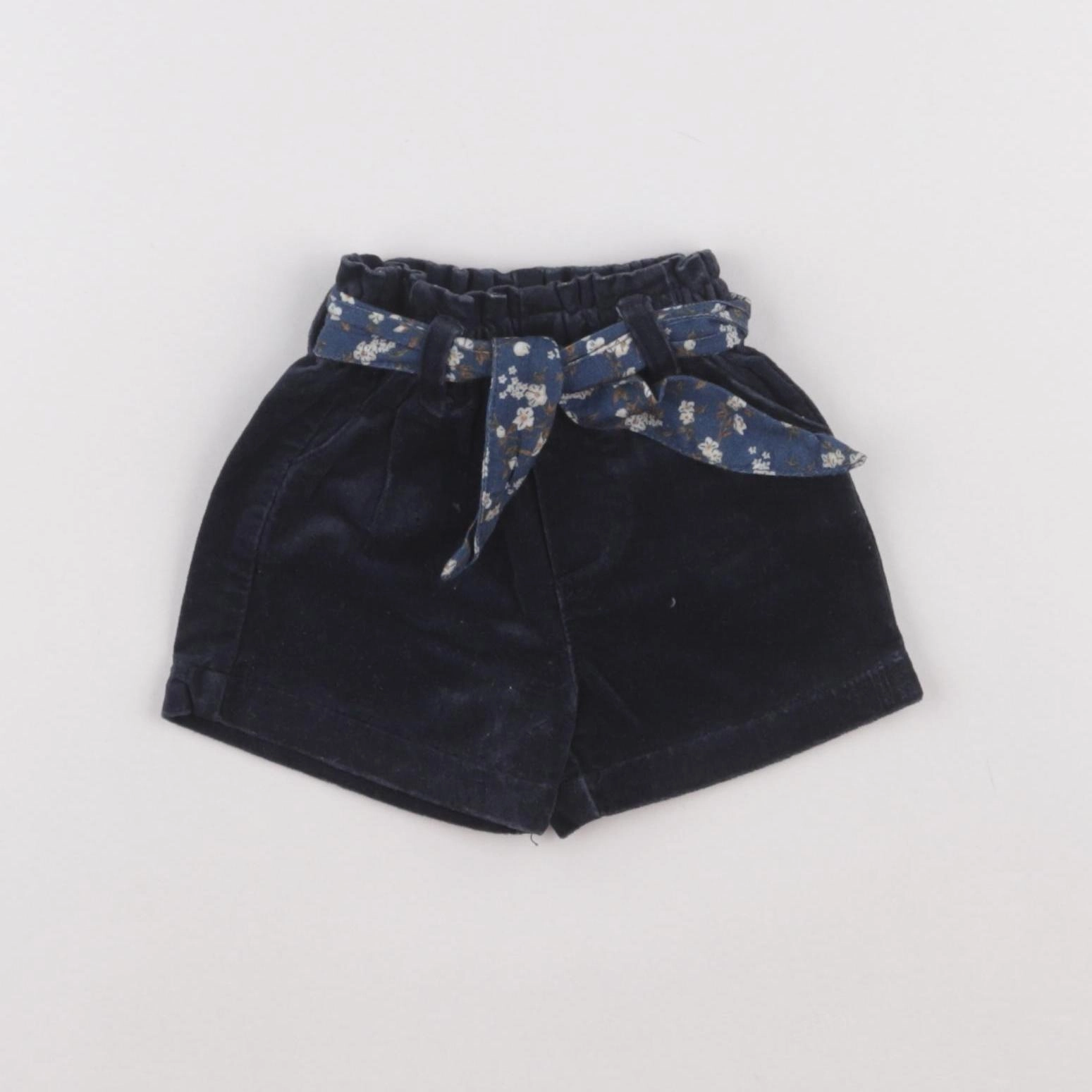 Vertbaudet - short bleu - 3 mois