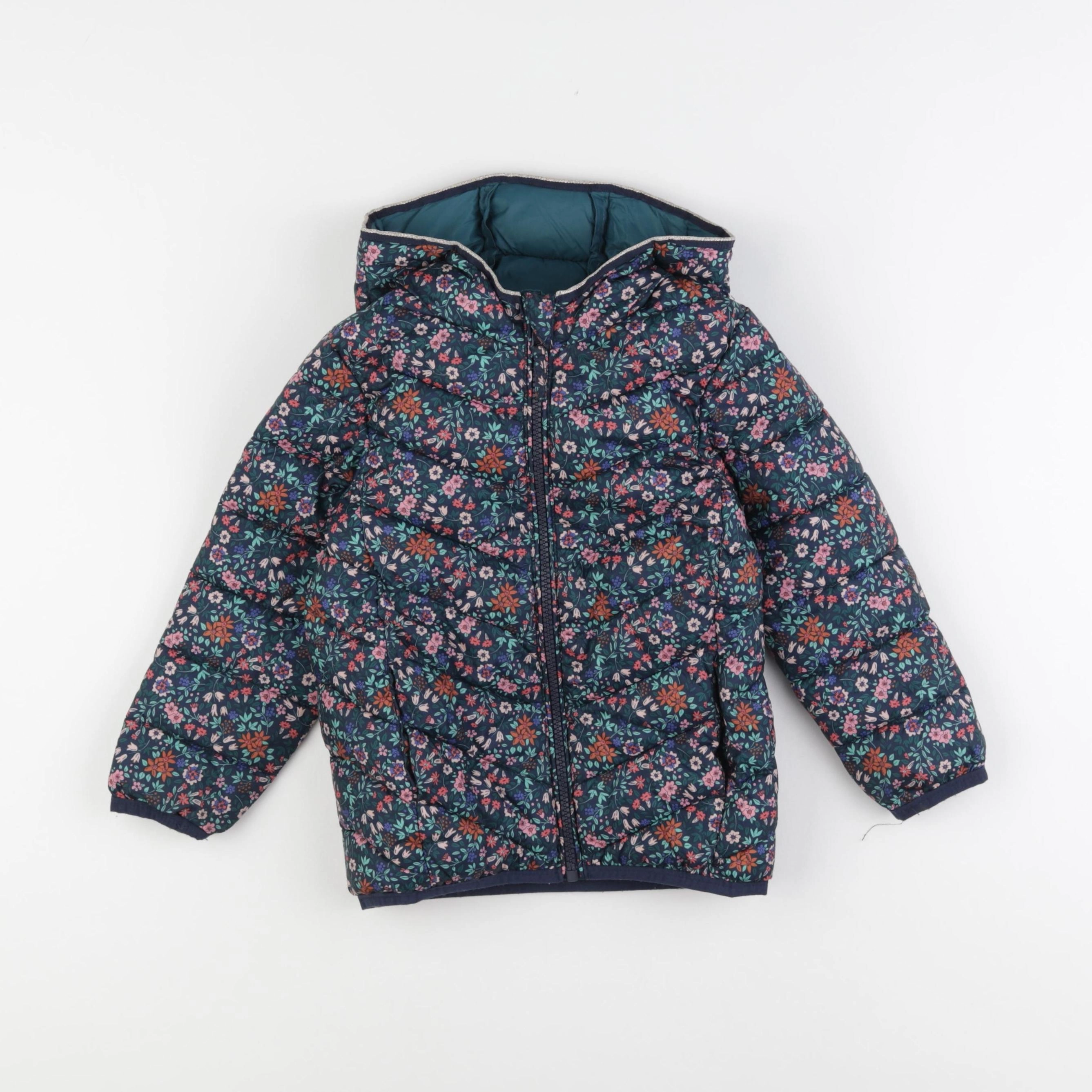 Vertbaudet - doudoune multicolore - 4 ans