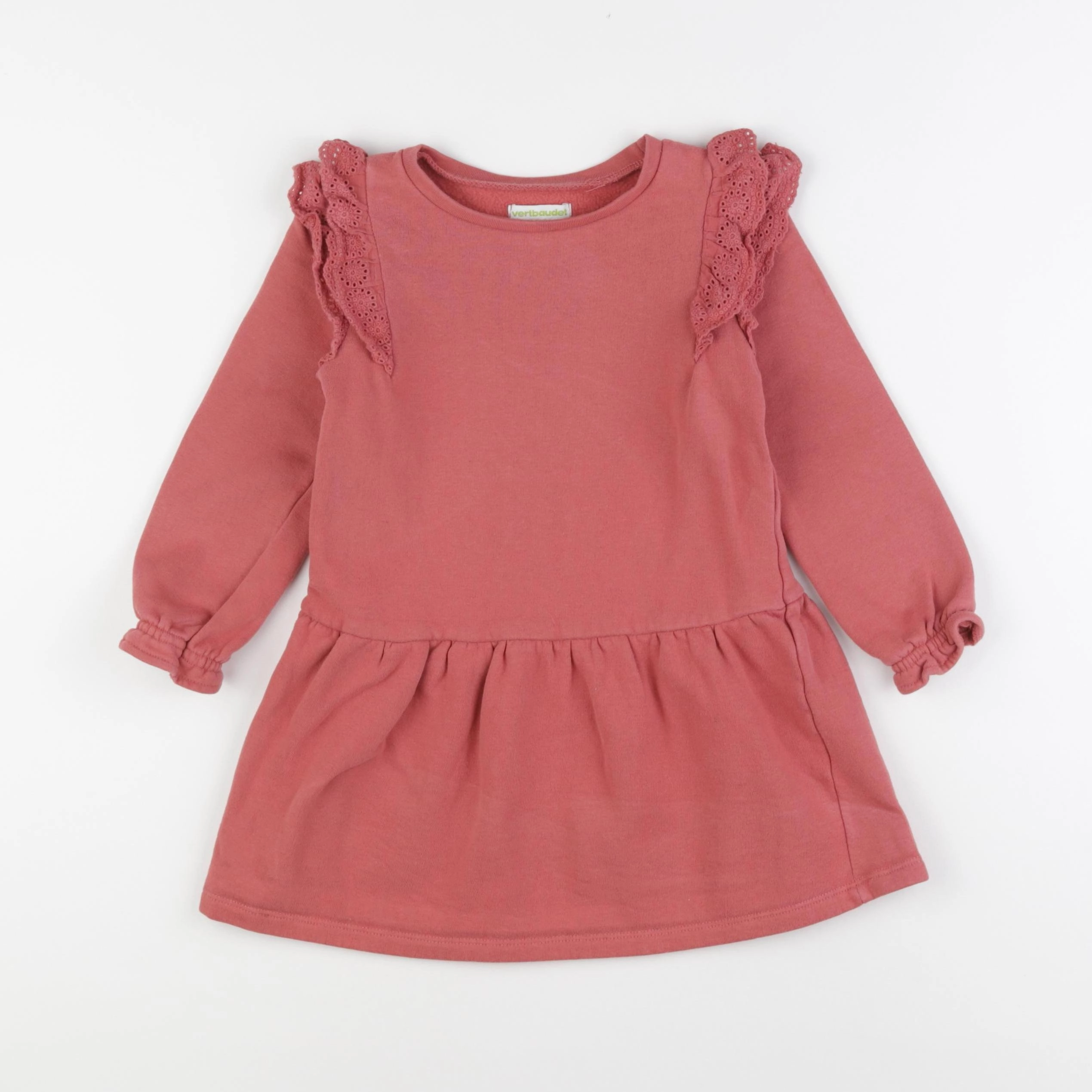 Vertbaudet - robe rose - 4 ans