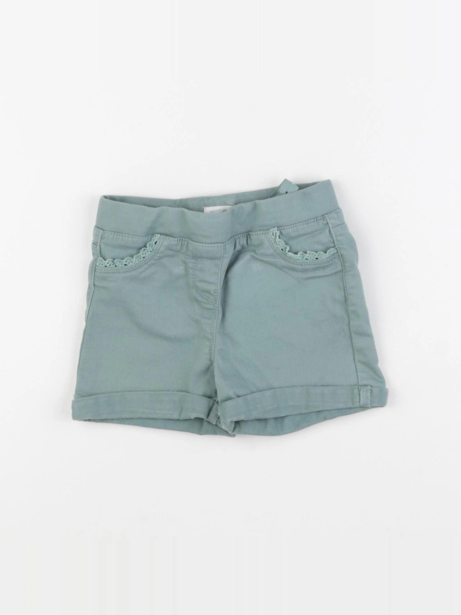 Vertbaudet - short vert - 5 ans