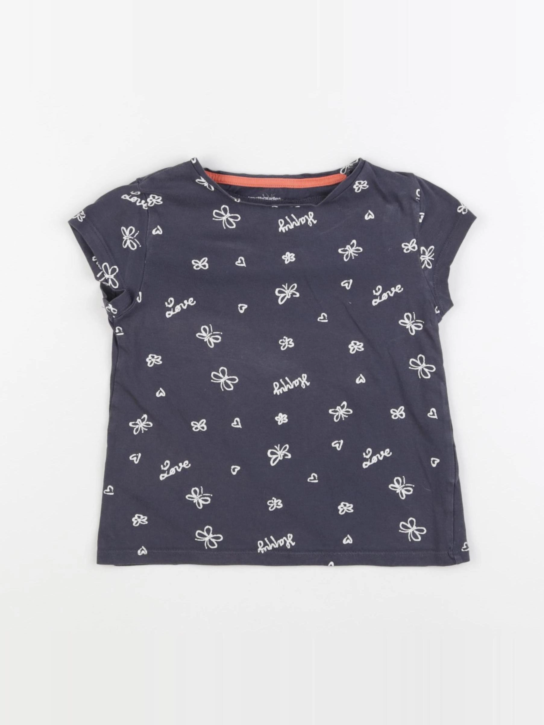 Vertbaudet - tee-shirt gris - 5 ans