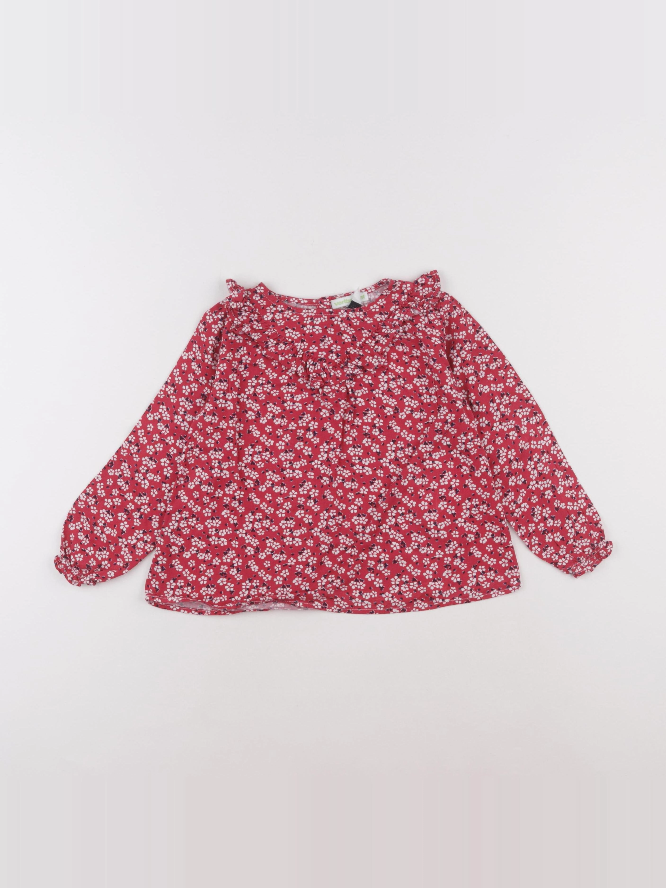Vertbaudet - blouse multicolore - 3 ans