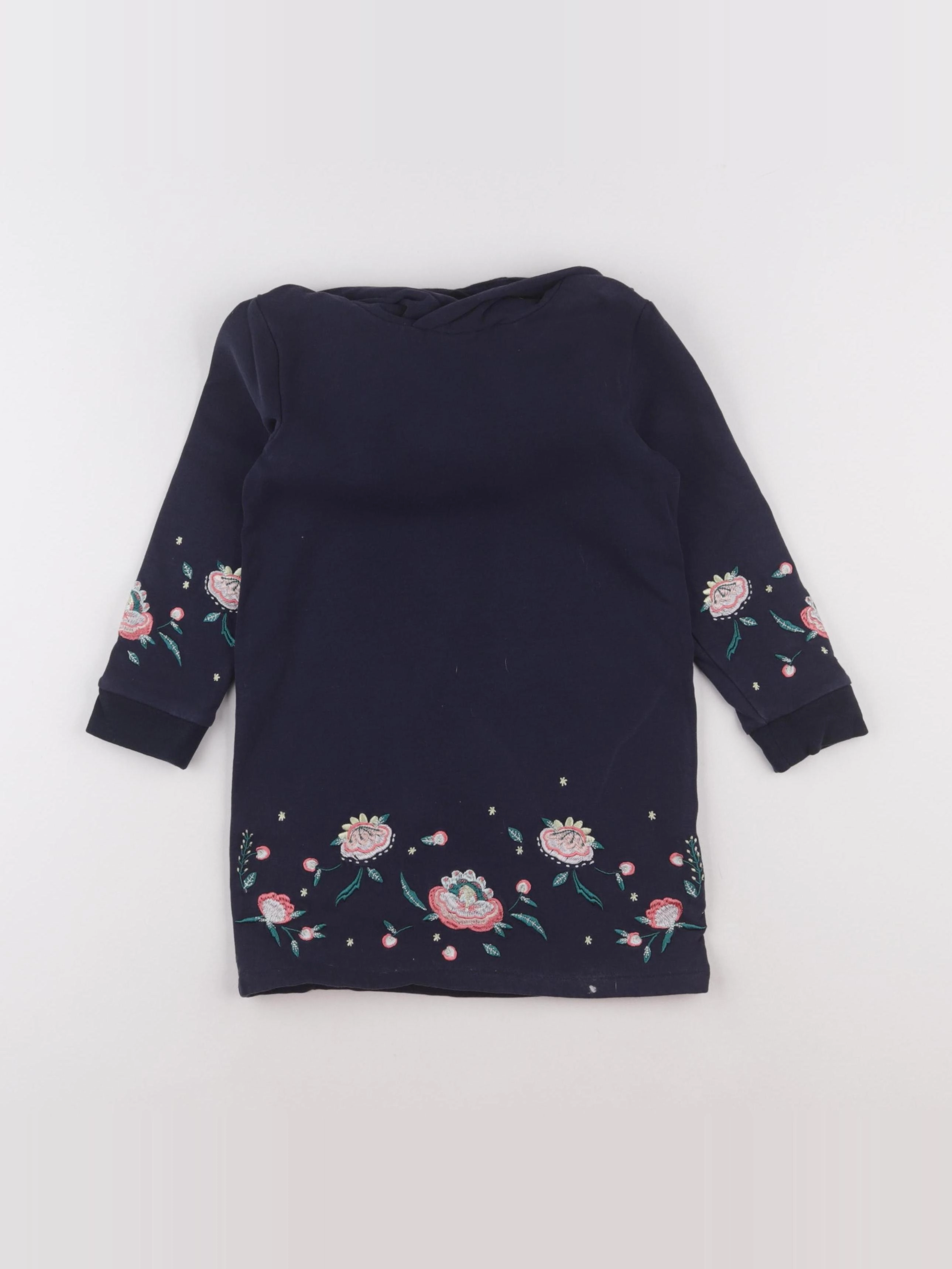 Vertbaudet - robe bleu - 4 ans
