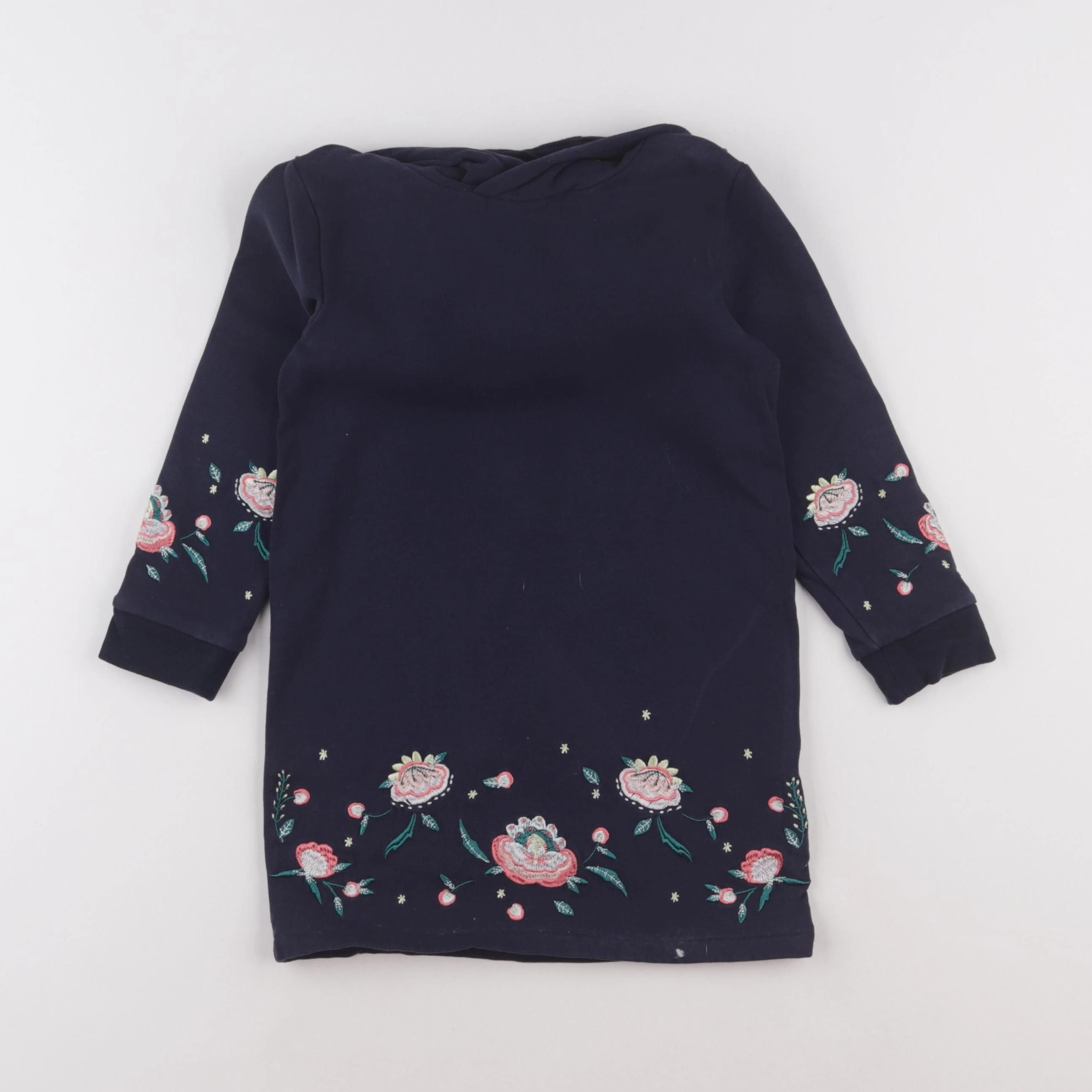 Vertbaudet - robe bleu - 4 ans