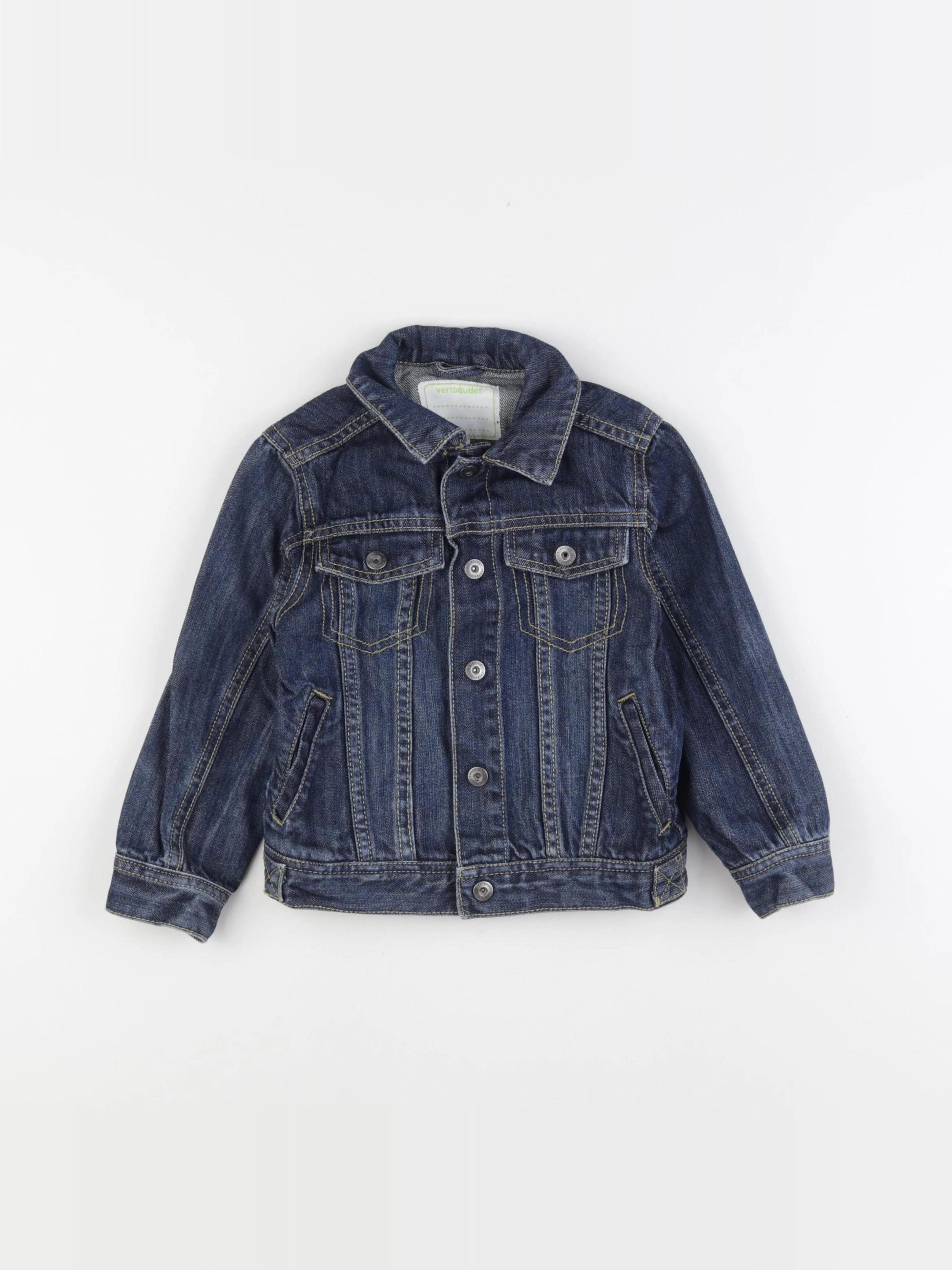 Vertbaudet - veste bleu - 4 ans