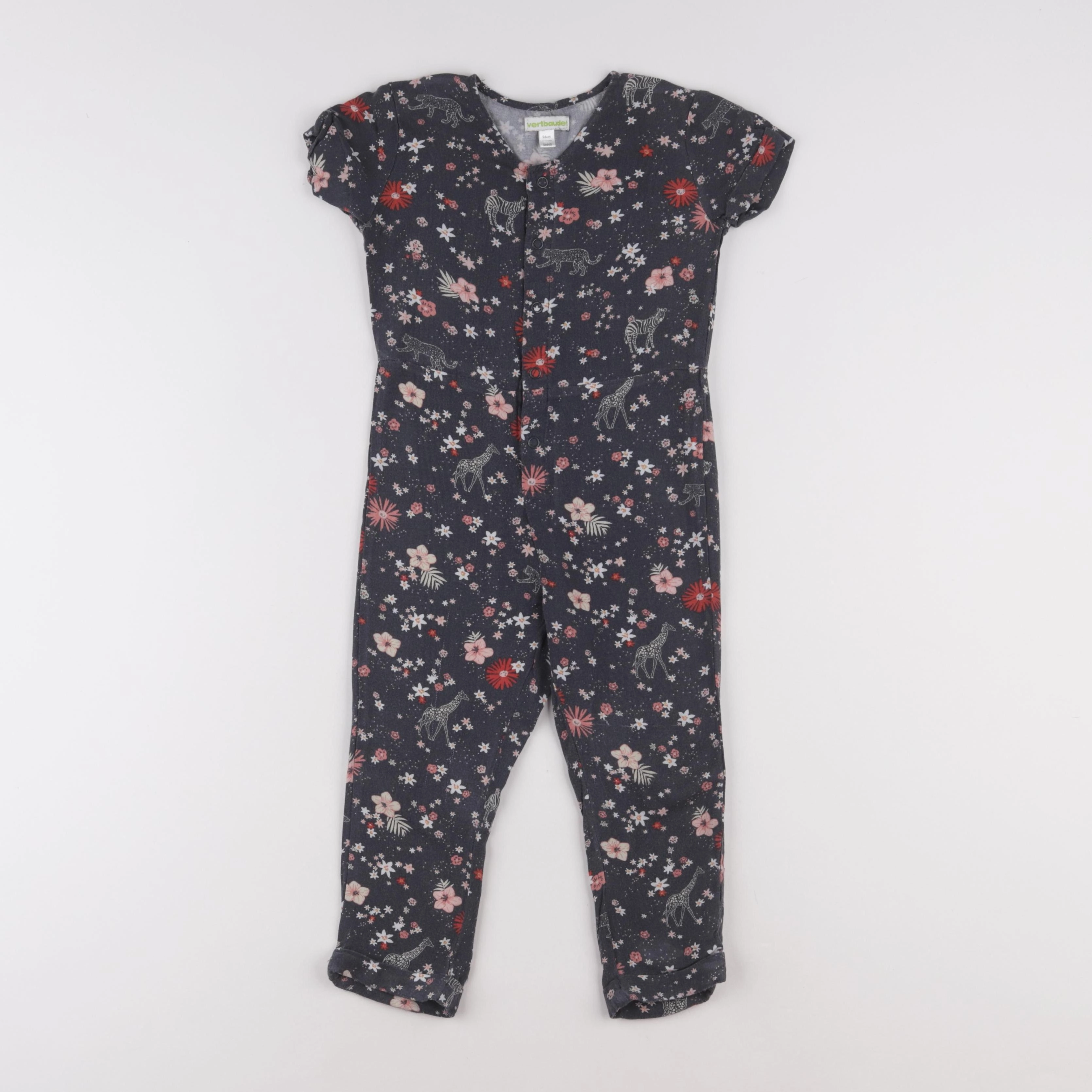 Vertbaudet - combinaison gris - 3 ans