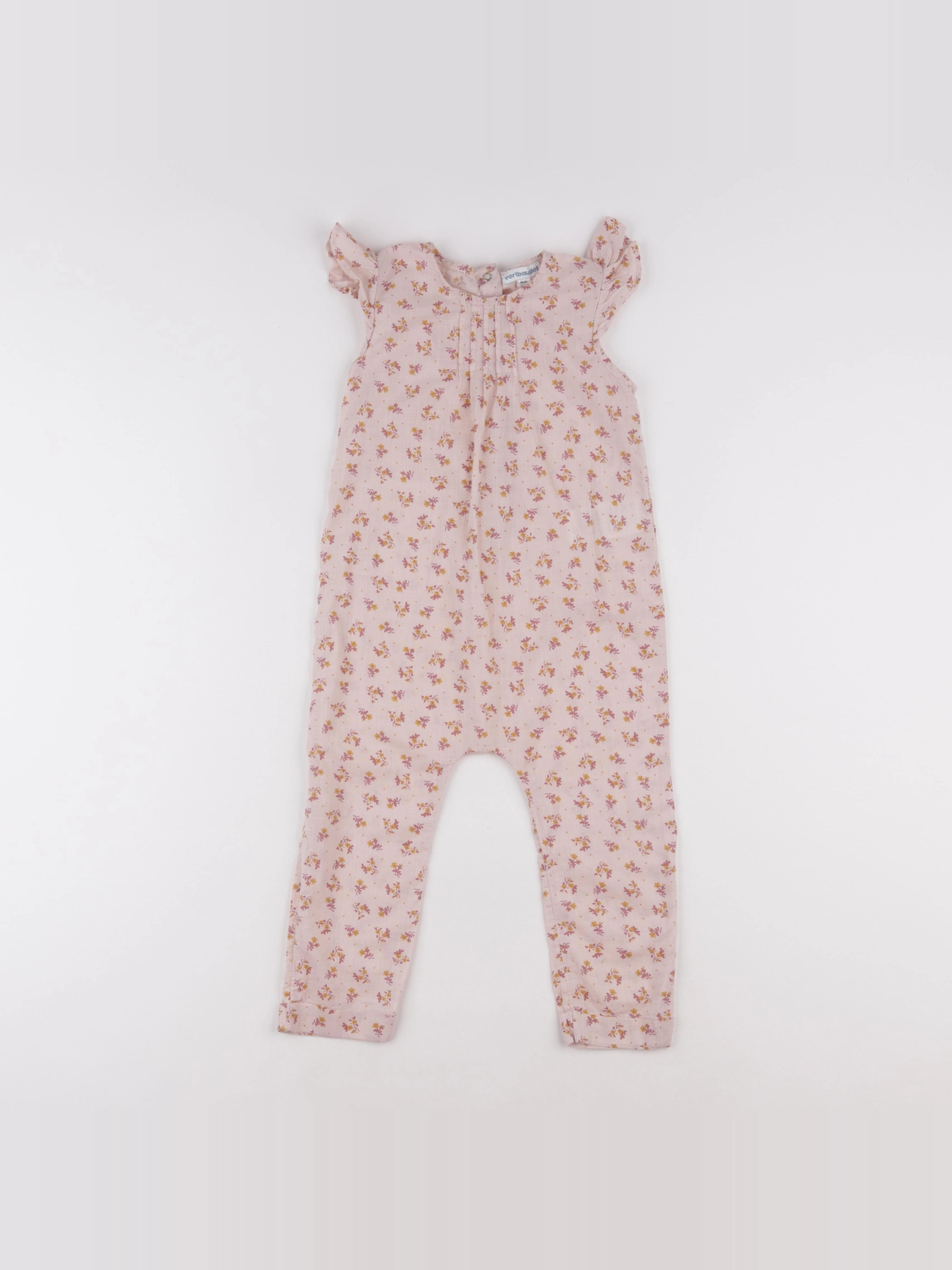 Vertbaudet - combinaison rose - 3 ans