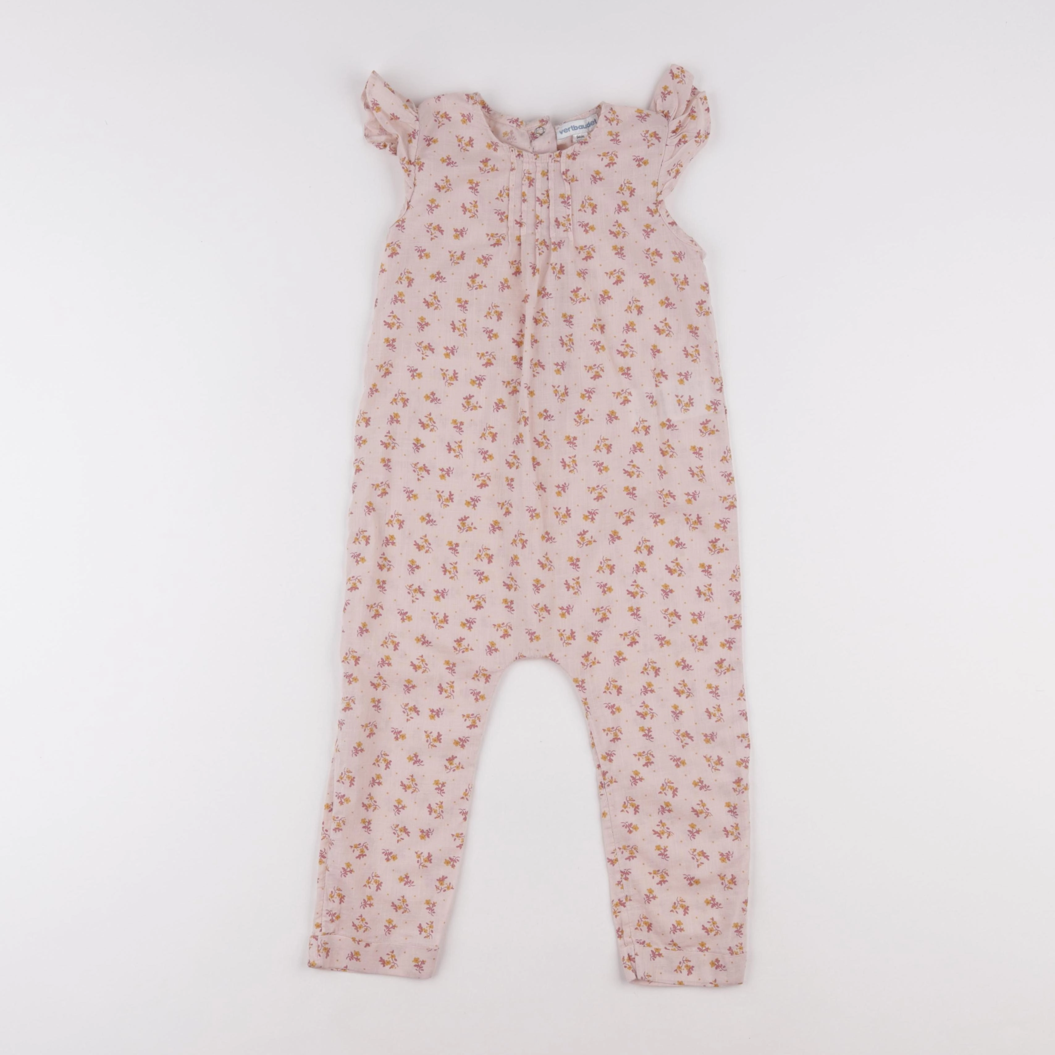 Vertbaudet - combinaison rose - 3 ans