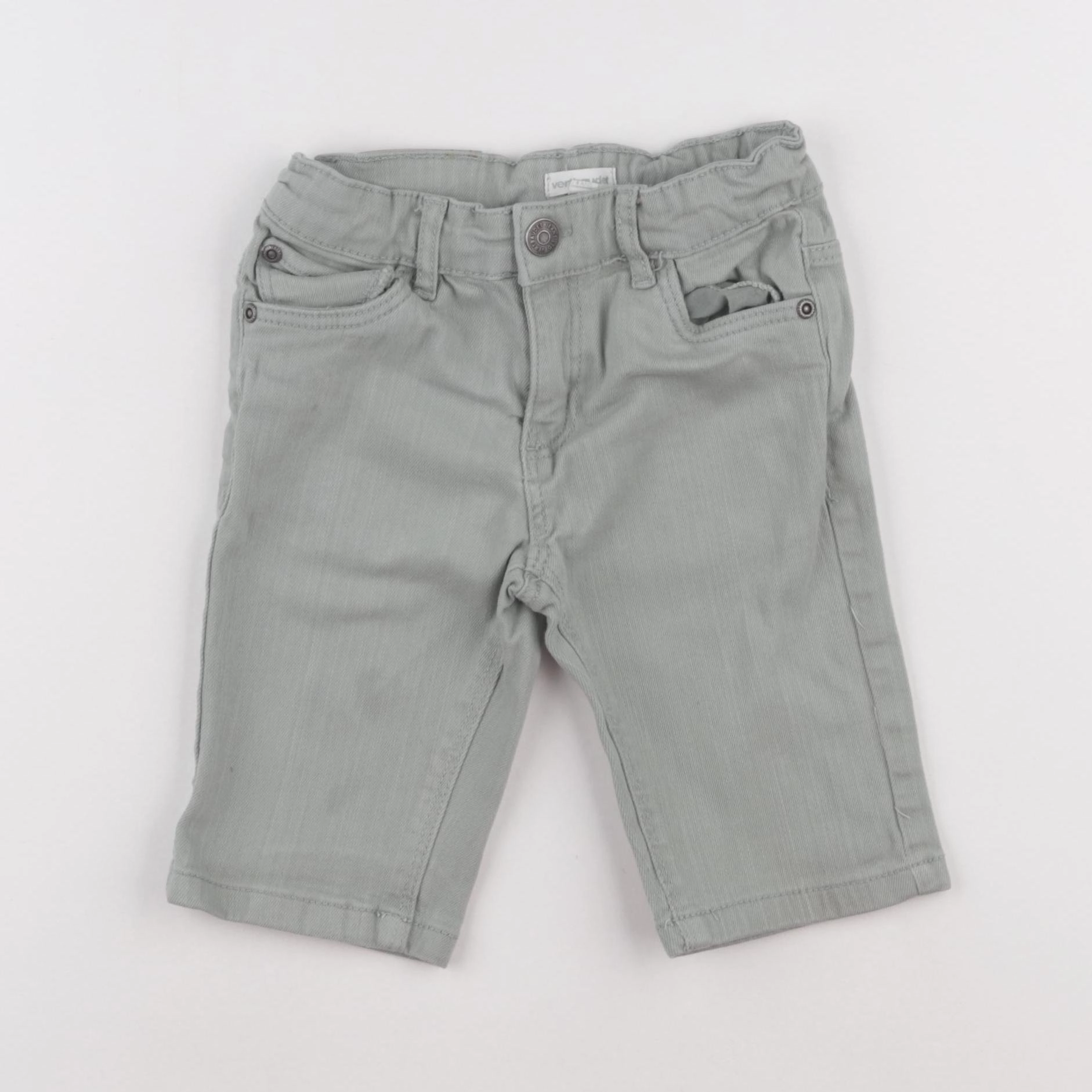 Vertbaudet - short vert - 4 ans