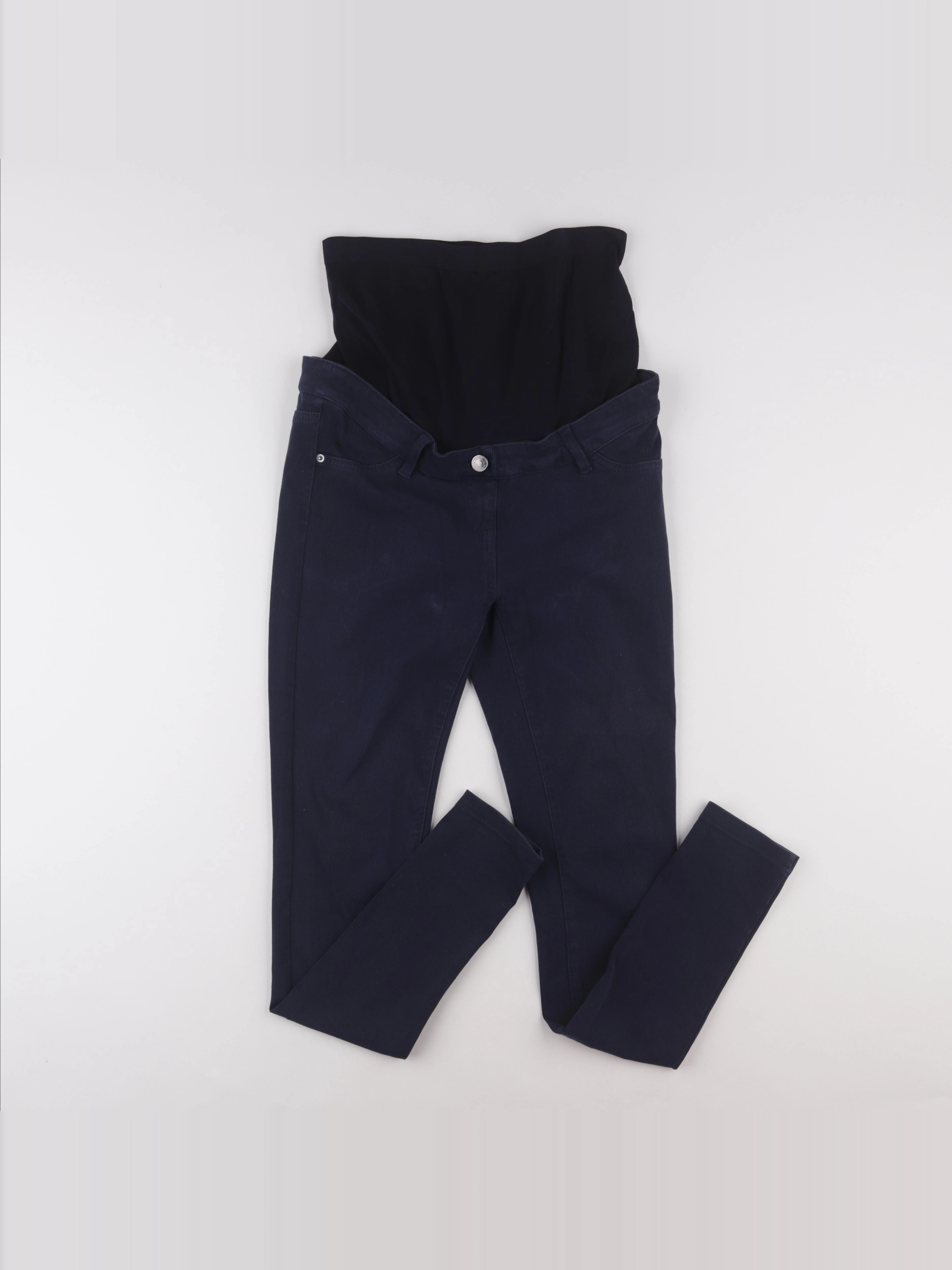 Vertbaudet - jean grossesse bleu - 38