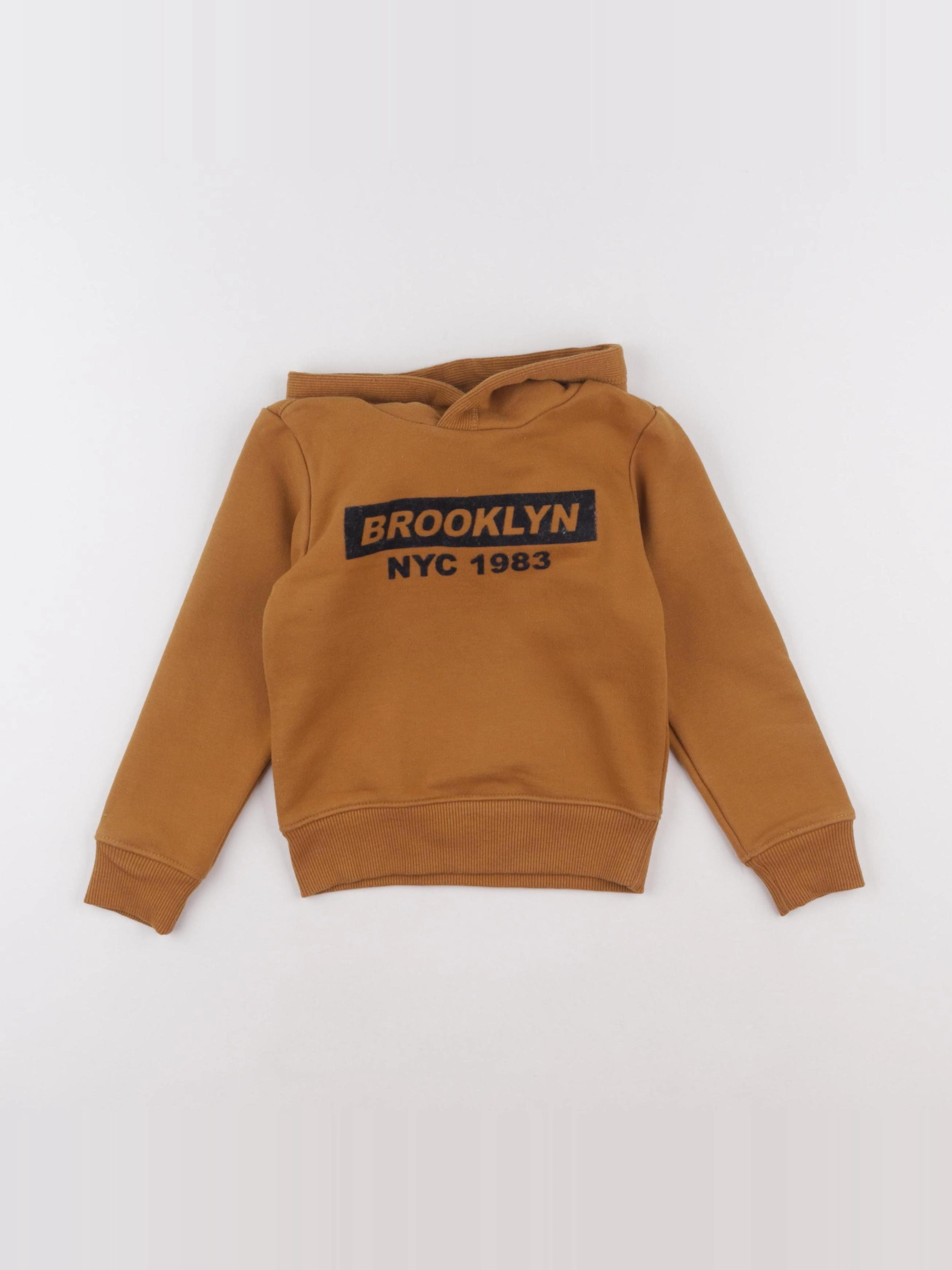 Tape à l'oeil - sweat marron - 2 ans