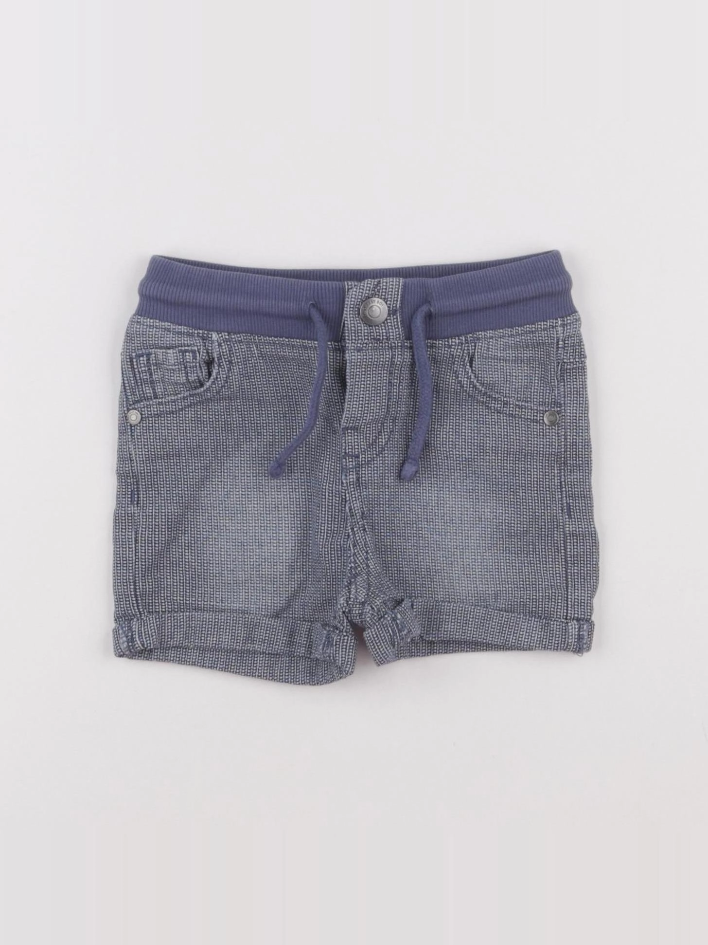 Tape à l'oeil - short blanc, bleu - 24 mois