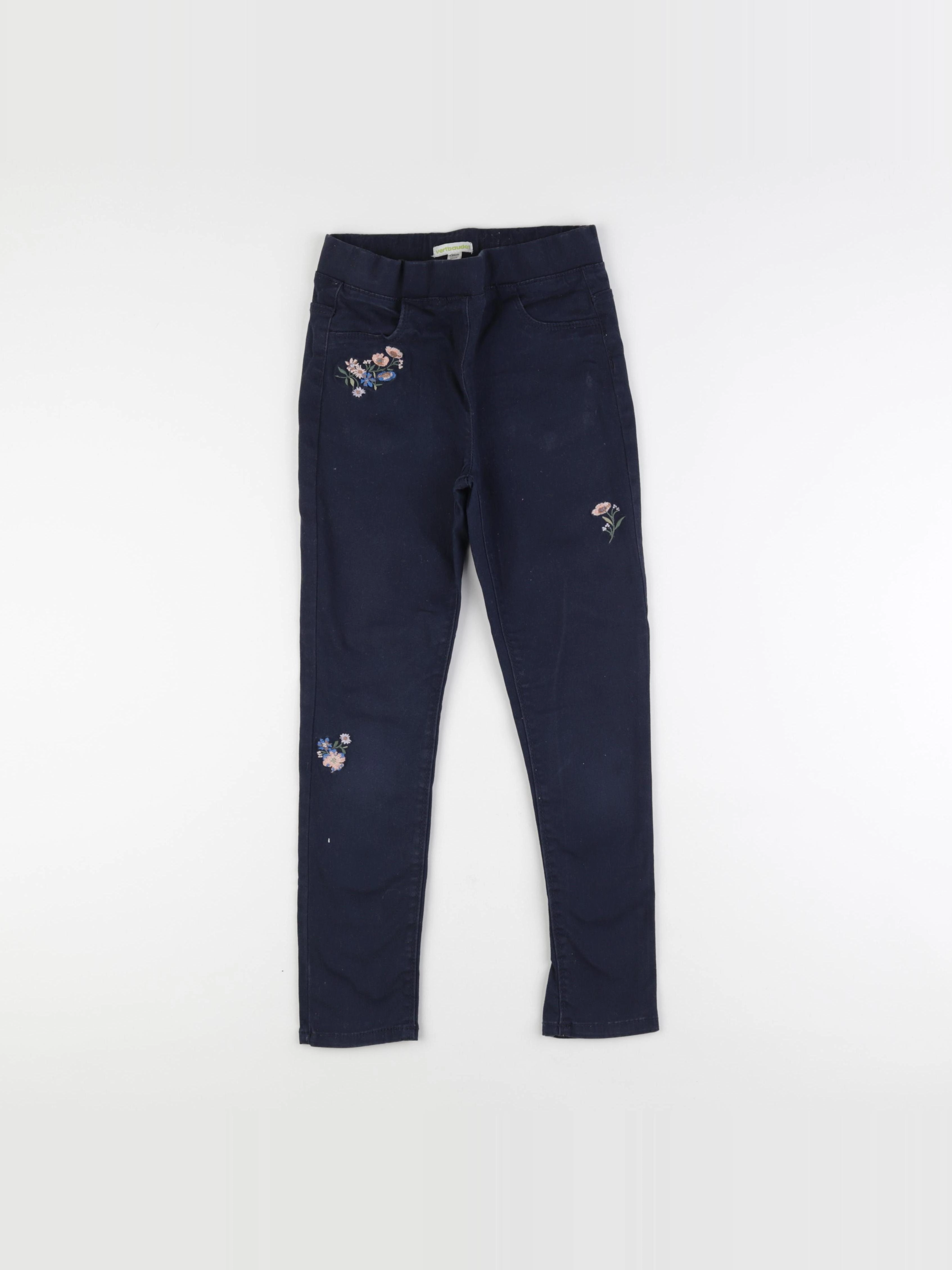 Vertbaudet - jegging bleu - 9 ans