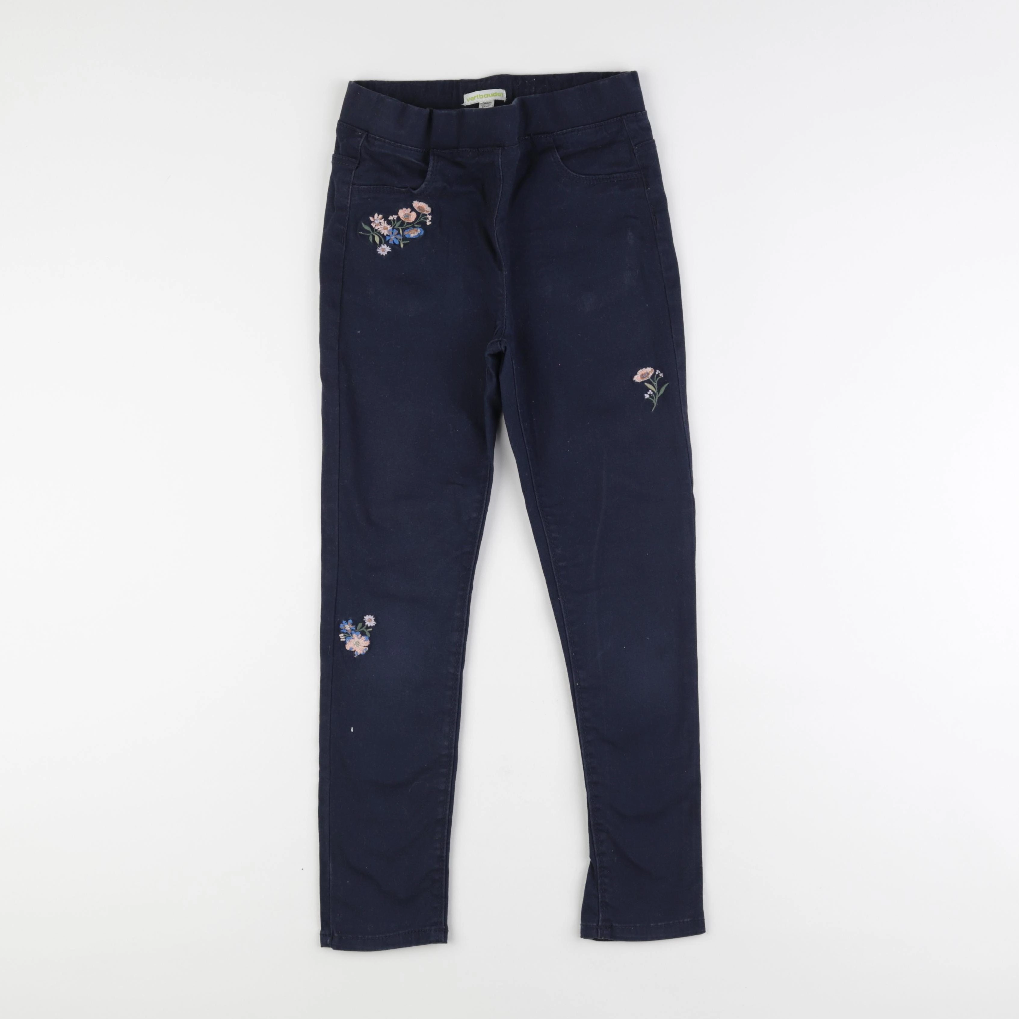 Vertbaudet - jegging bleu - 9 ans
