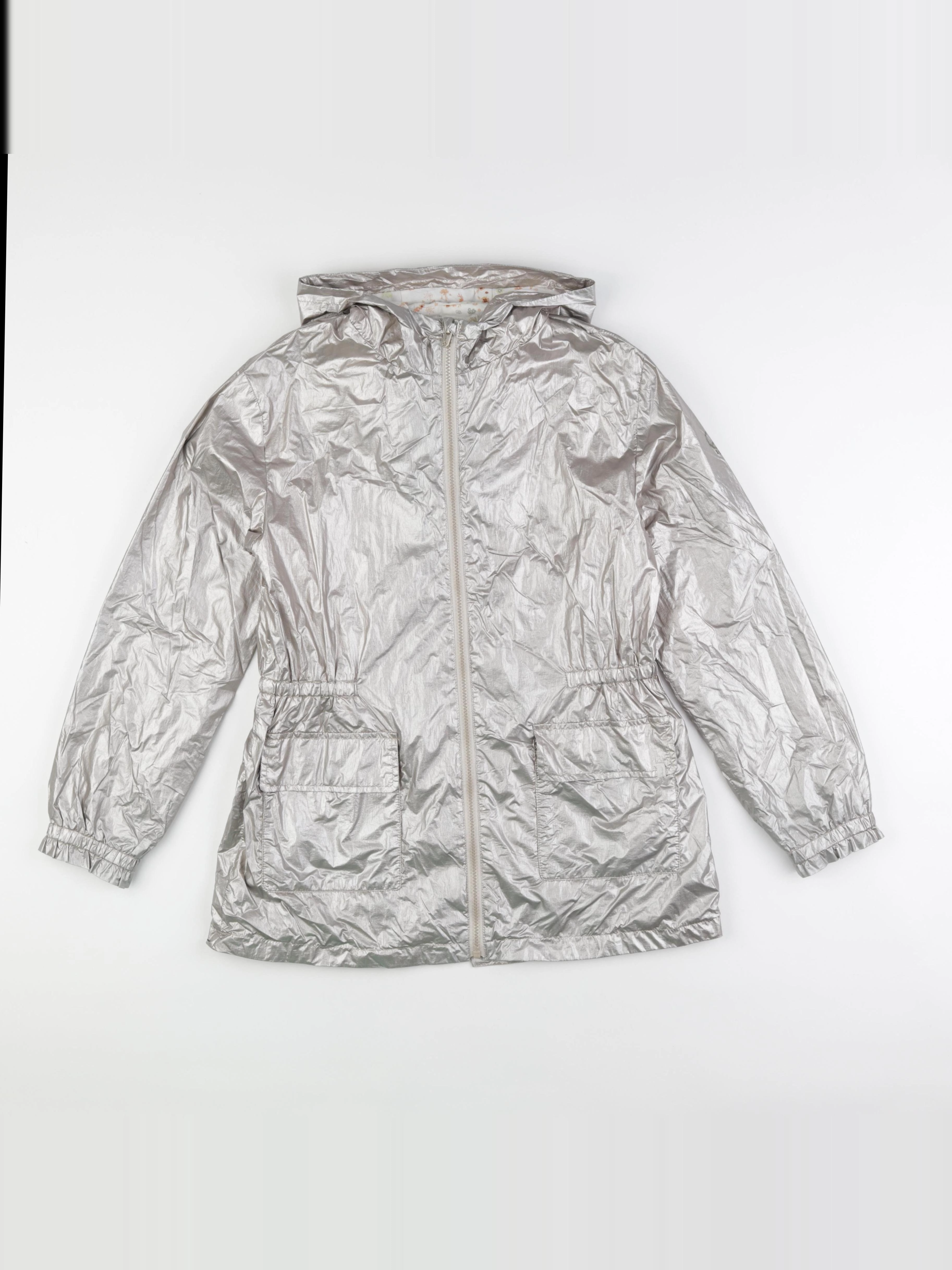 IKKS - coupe-vent argent - 14 ans
