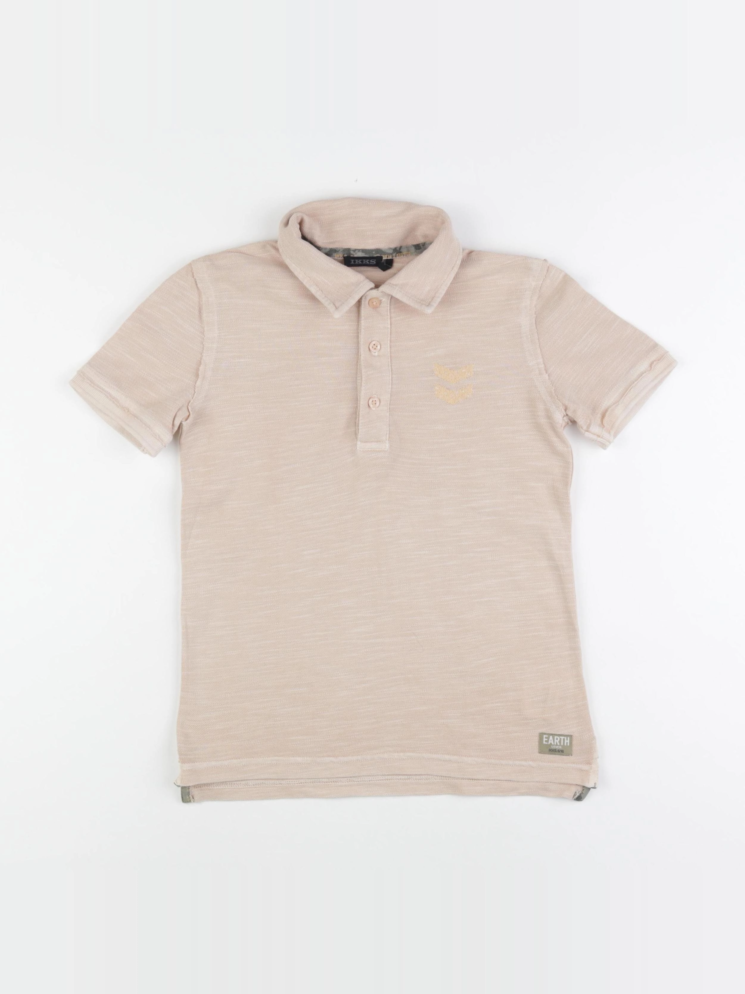IKKS - polo beige - 8 ans