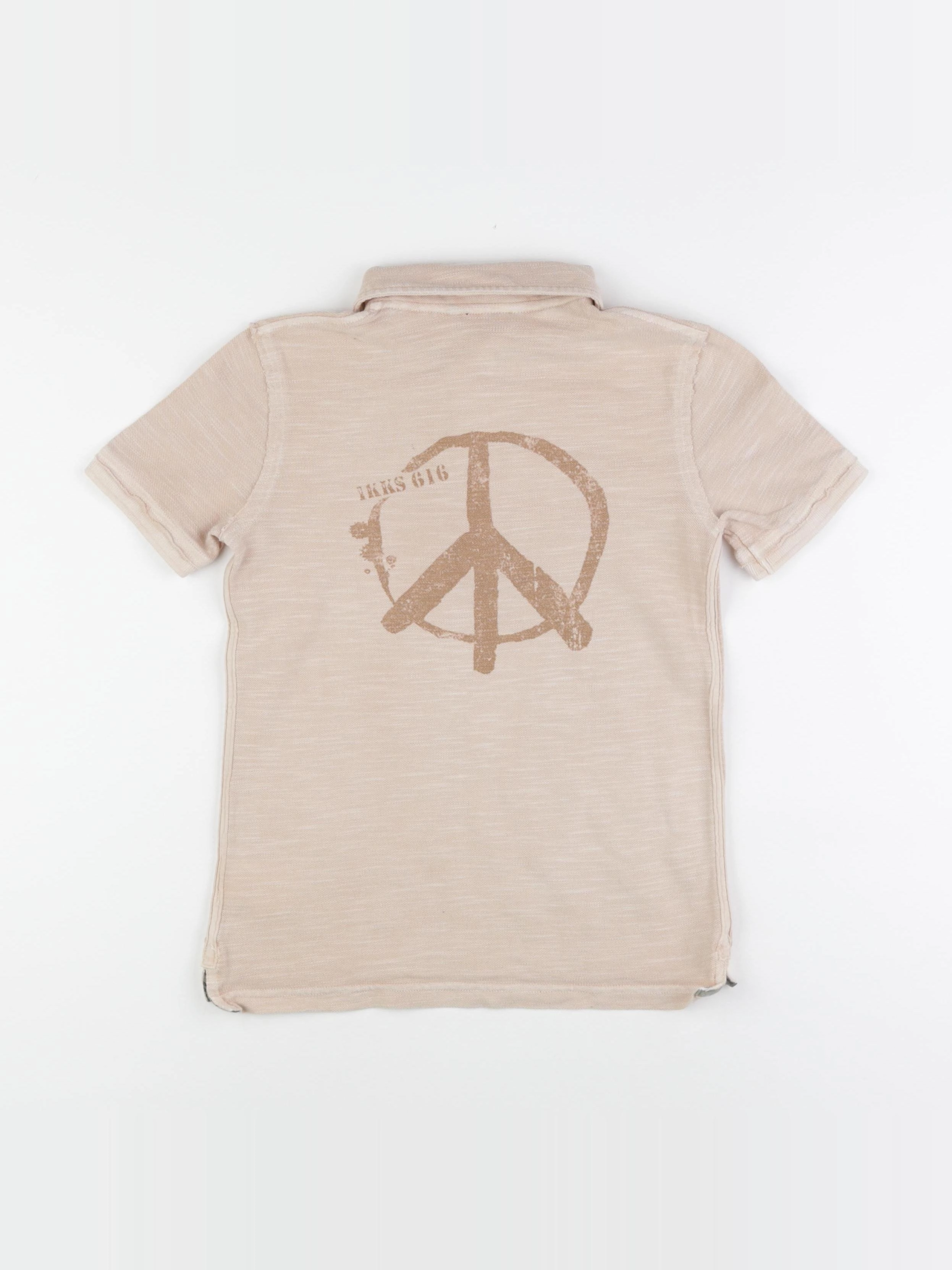 IKKS - polo beige - 8 ans