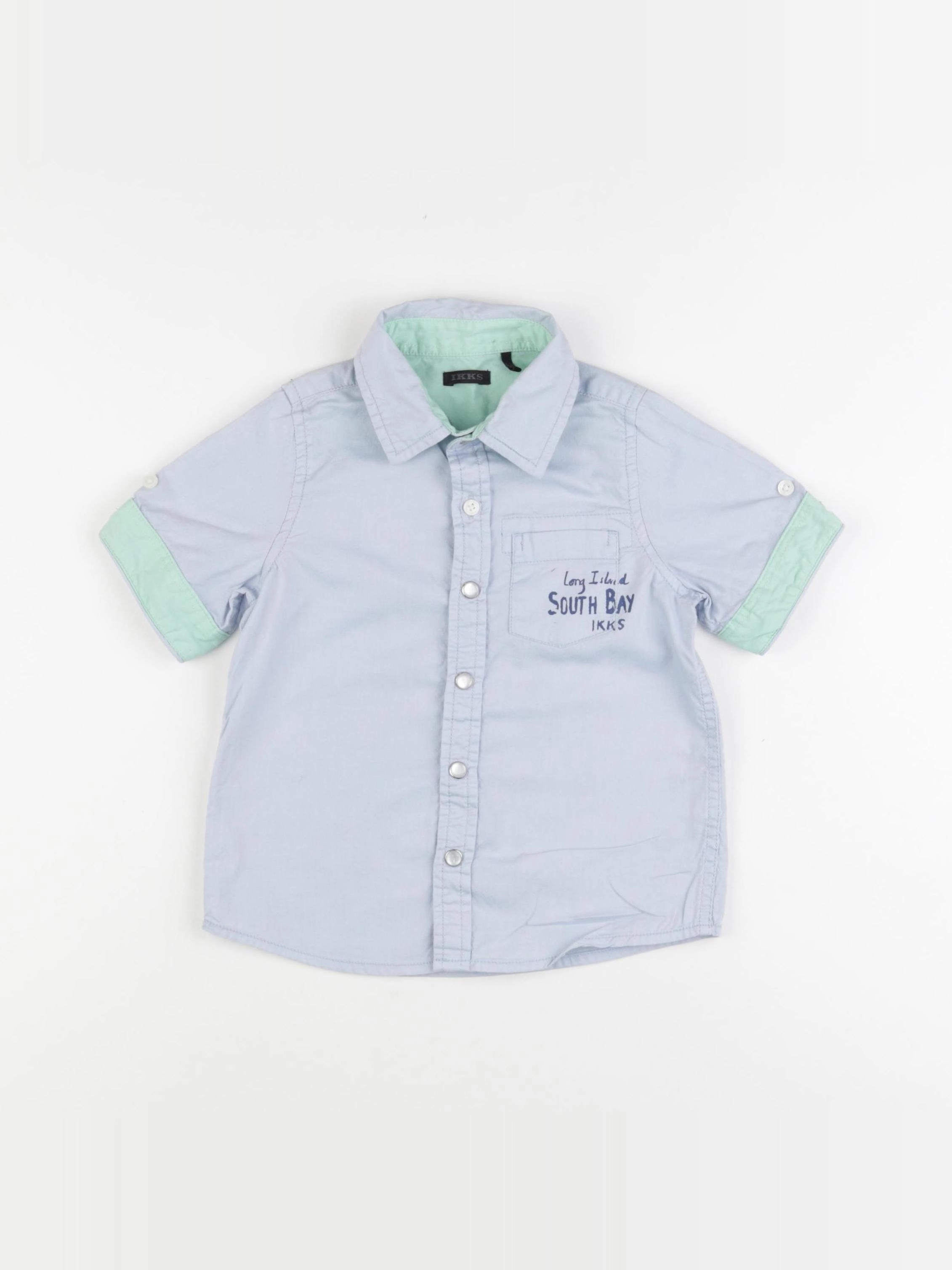 IKKS - chemise bleu - 3 ans