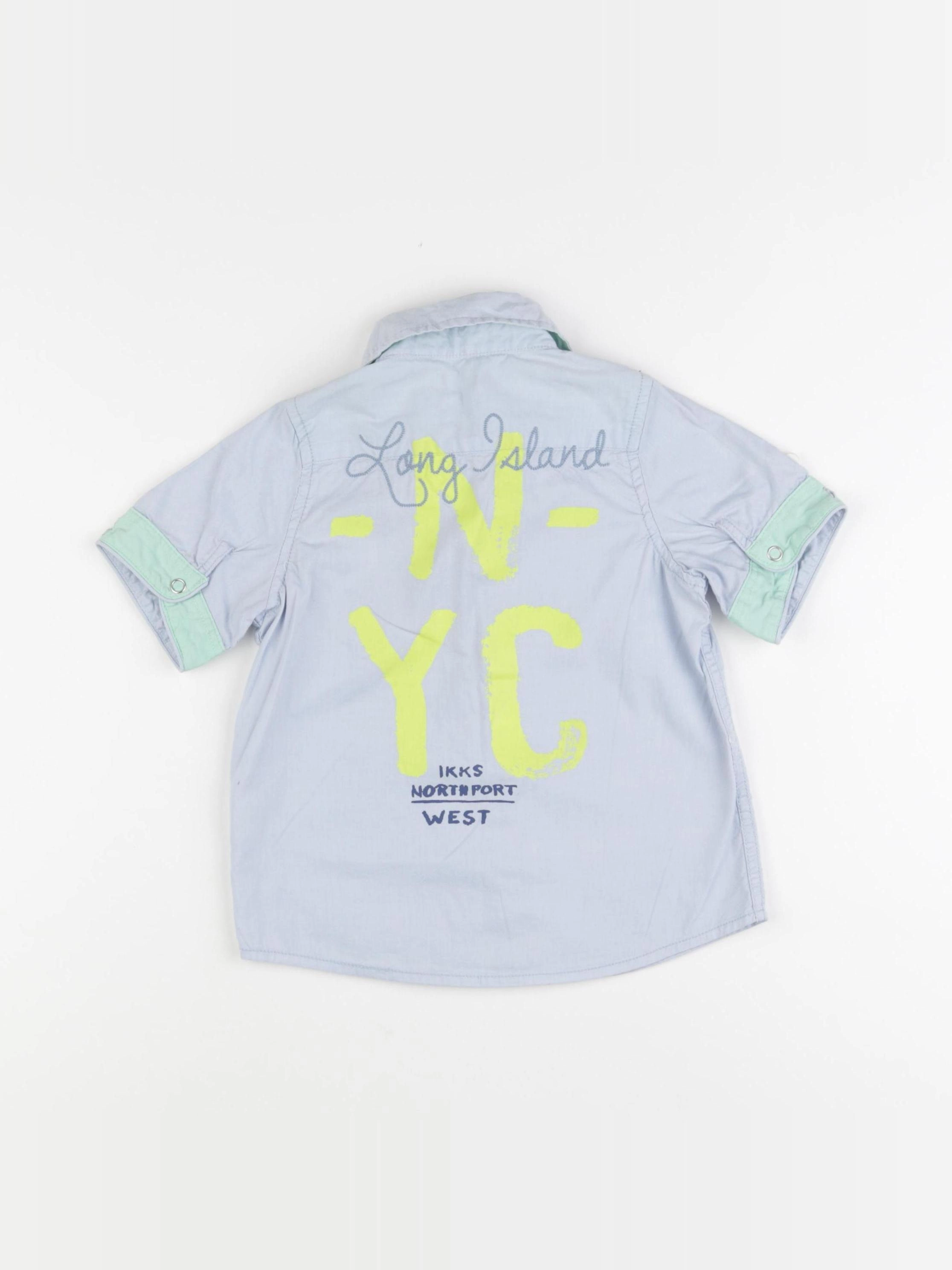 IKKS - chemise bleu - 3 ans
